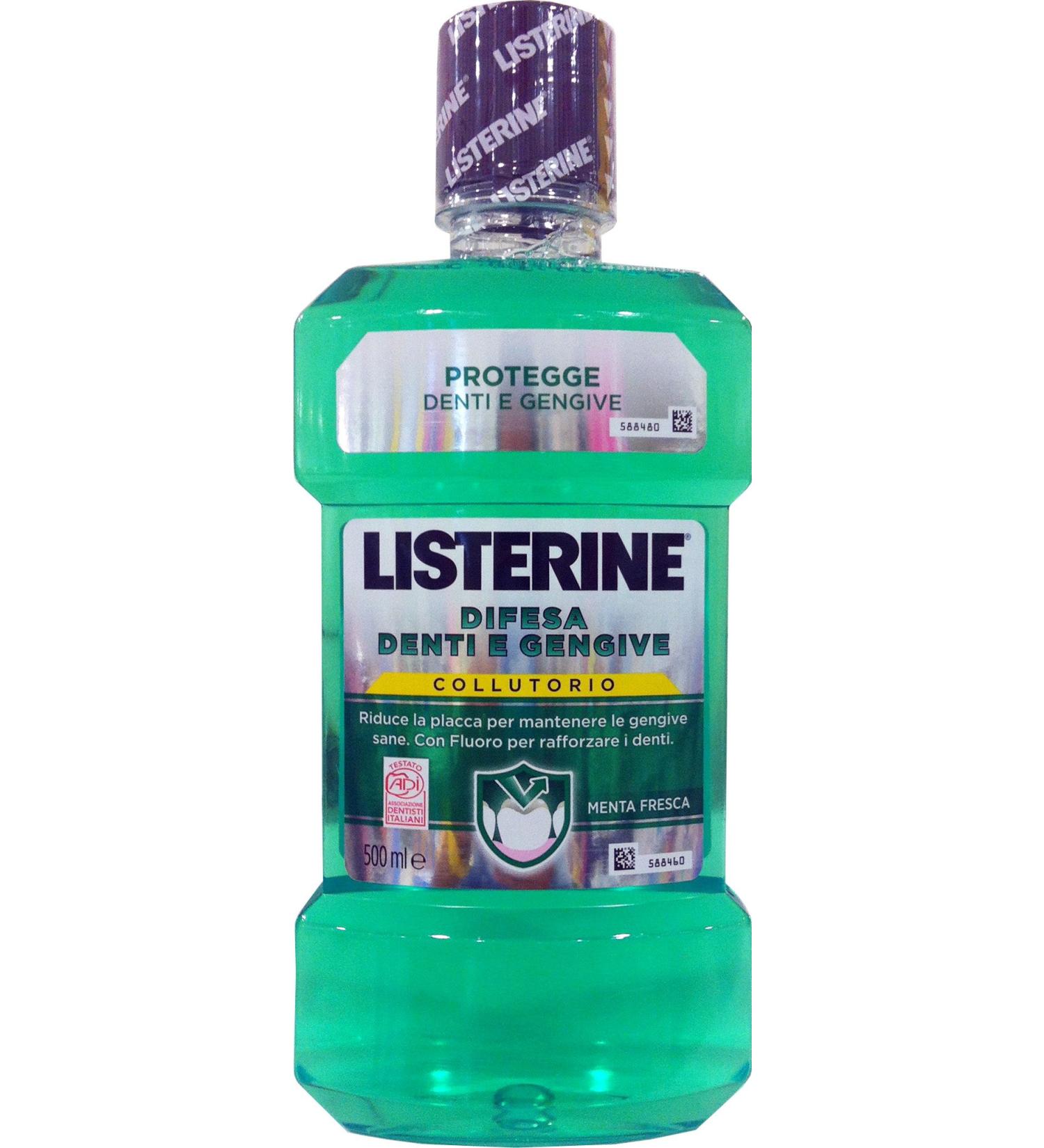Listerine LISTERINE Defense Mouthwash Teeth & Gums 500 ml