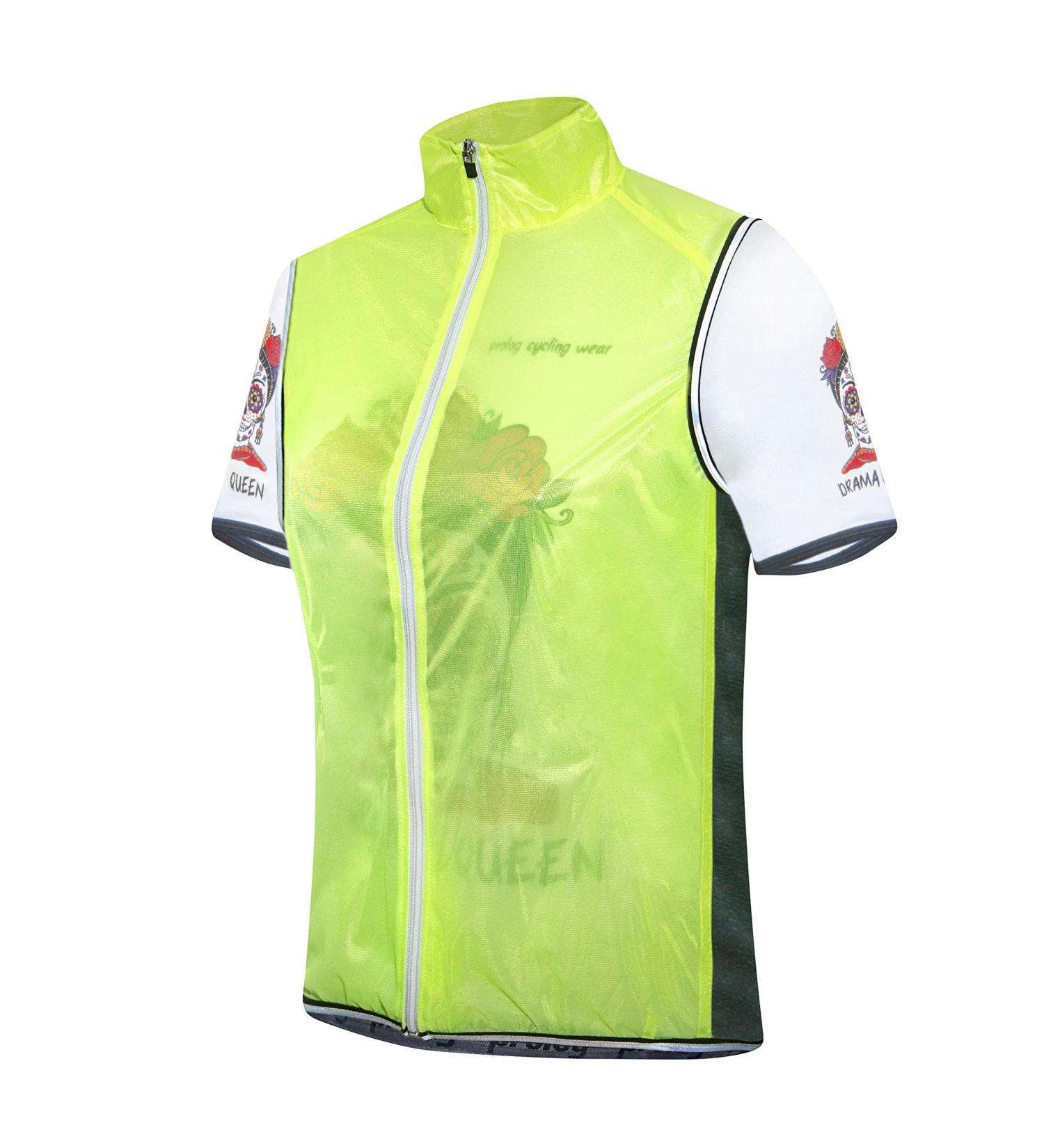 Prolog Women's Neon Yellow Rain Vest - Lightweight Cycling Wear XXS to XXXL - Buy Online on GoSupps.com