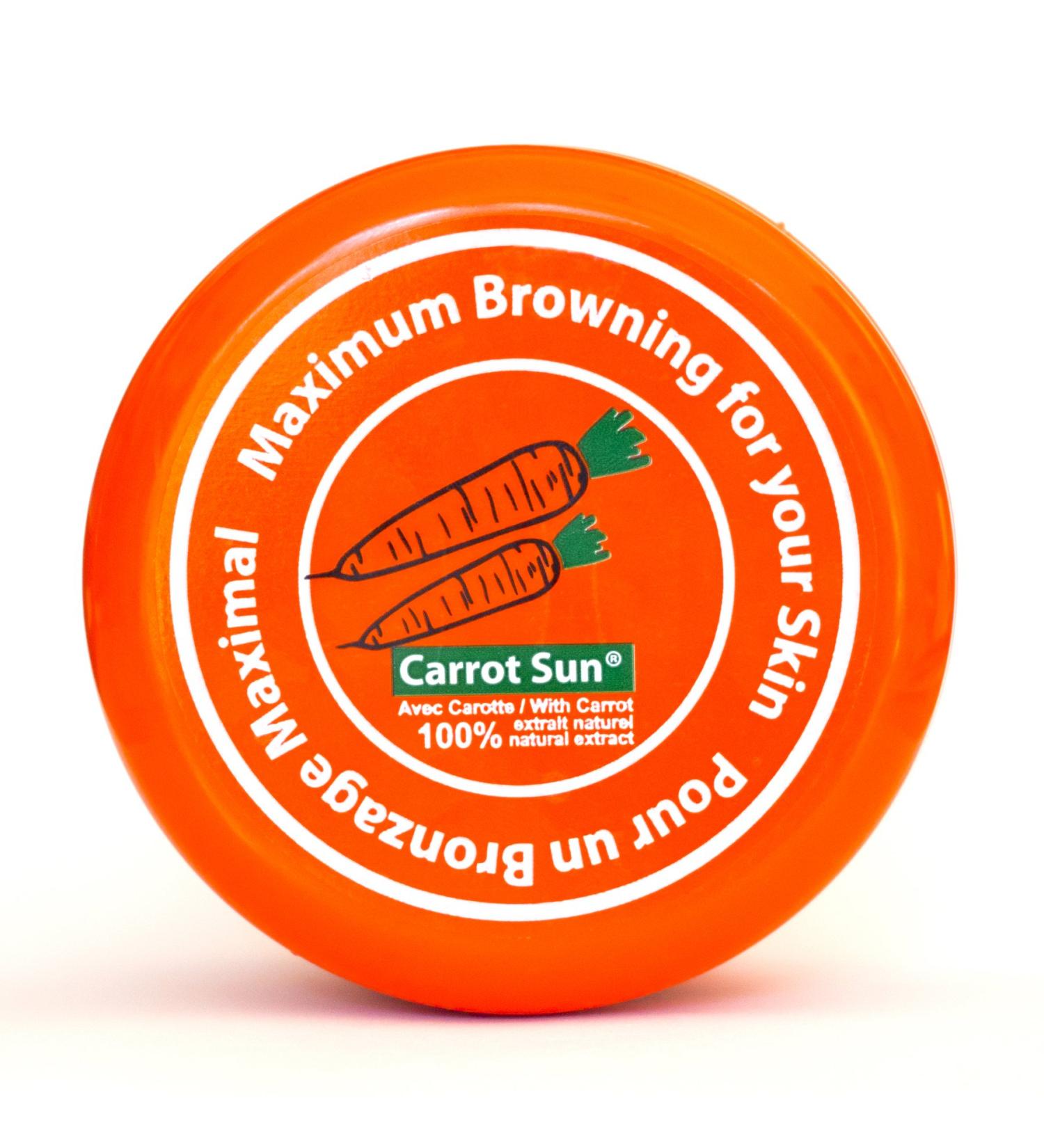 Carrot Sun Tan Accelerator with Carrot Oil Henna & L-Tyrosine for a GOLDEN tan-FAST! 350ml - Buy Online on GoSupps.com