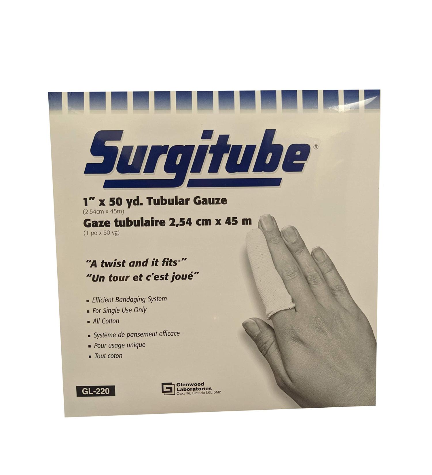 Derma Science EA/1 SURGITUBE TUBULAR GAUZE BANDAGE 1" X 50 YRDS SIZE 2 LF - Buy Online on GoSupps.com