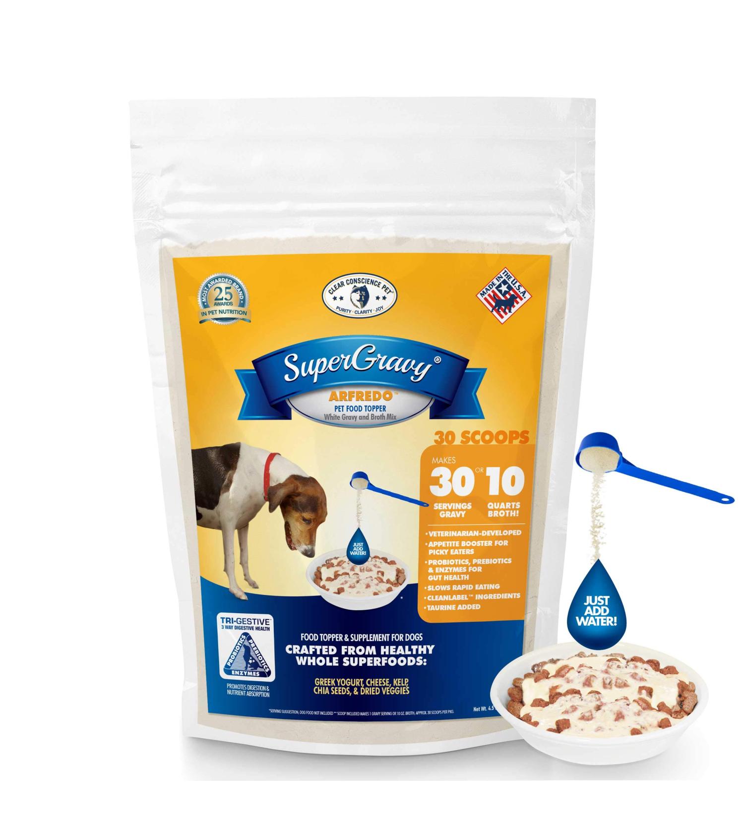 Clear Conscience Pet ARFredo SuperGravy - 30 Servings (Pack of 1) - Buy Online on GoSupps.com