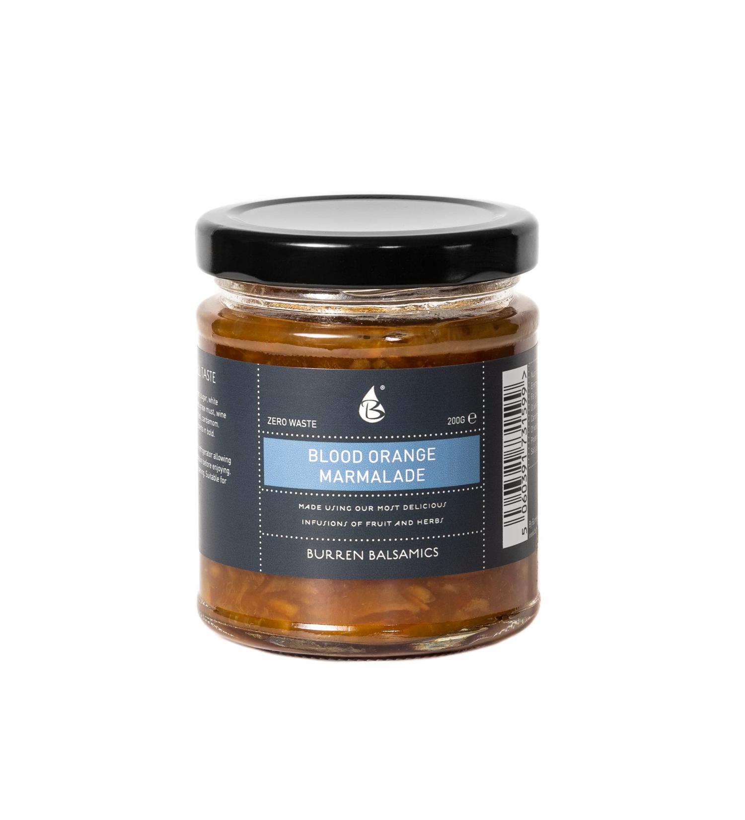 Burren Balsamics Blood Orange & Cardamom Marmalade 200g - Exquisite Flavor Combination - Buy Online on GoSupps.com