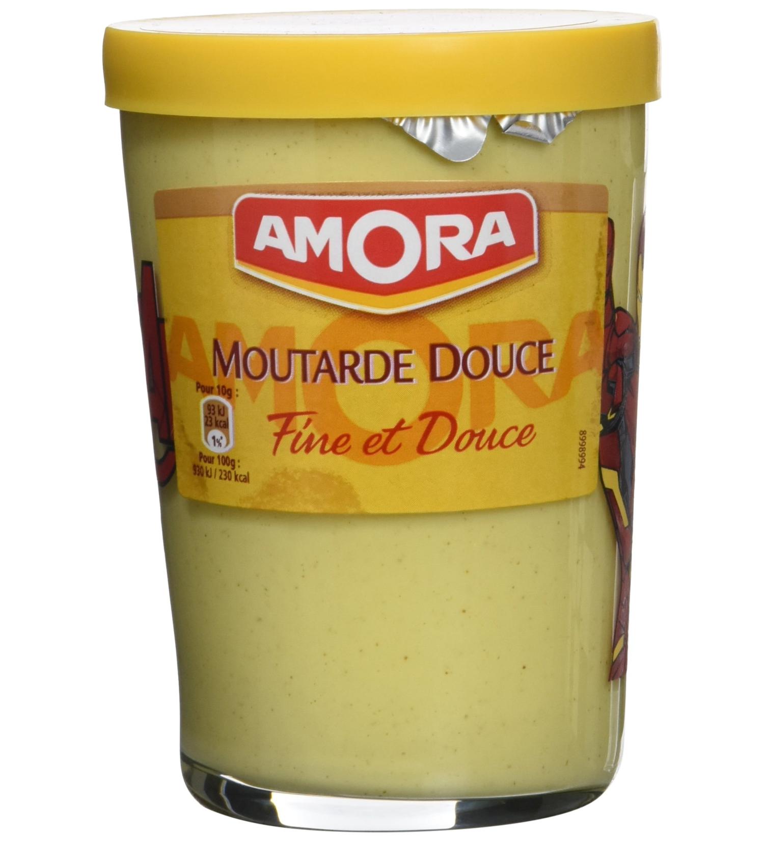 AMORA Mustard Sweet TV Glass 190g - Buy Online on GoSupps.com