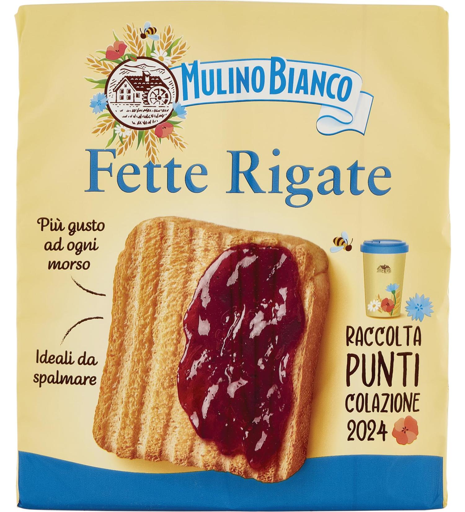 Mulino Bianco Rigate Rusks 3 x 315 gr - Buy Online on GoSupps.com
