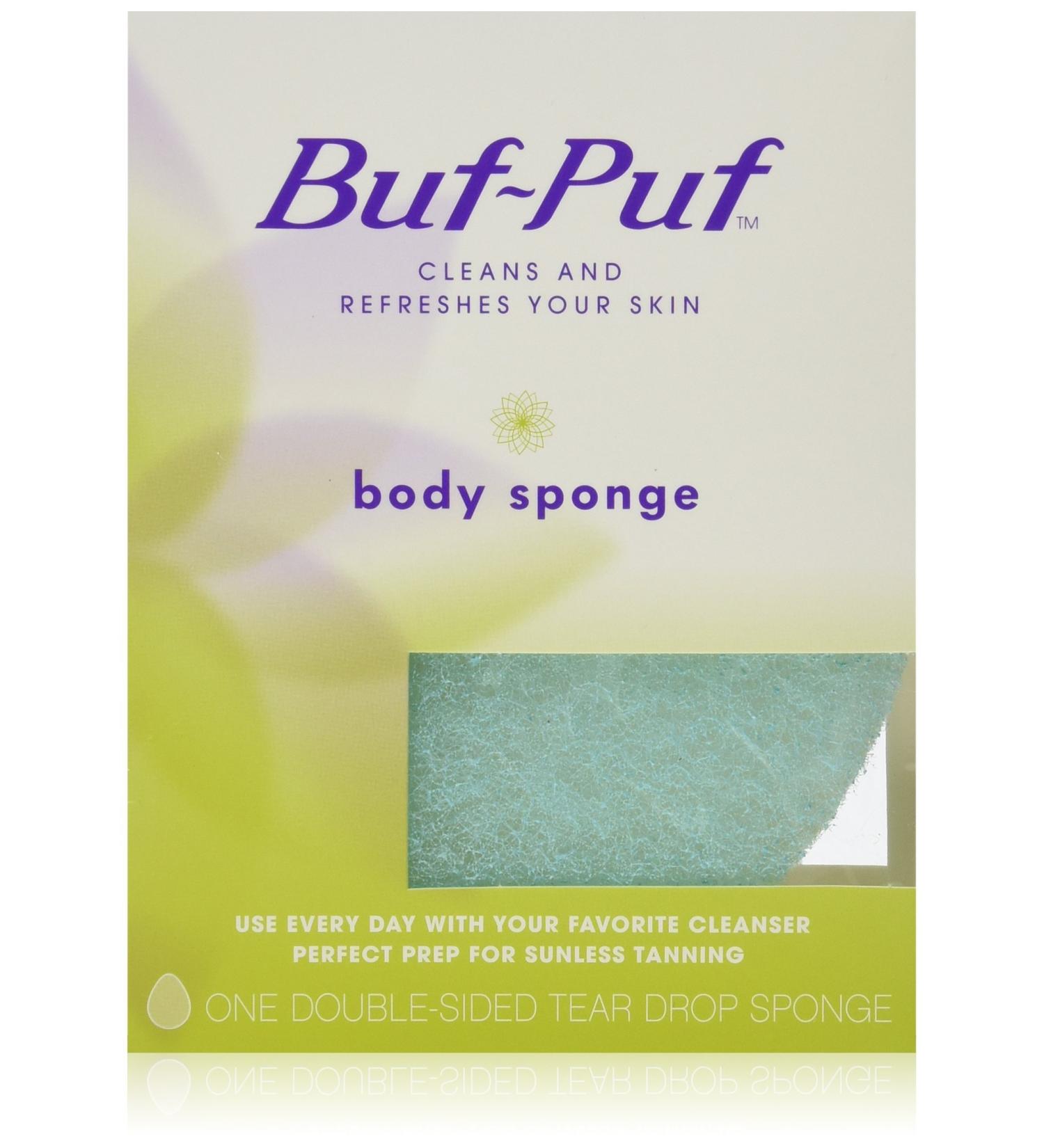 Buf-Puf Double-Sided Body Sponge - Pack of 6 for Gentle Cleansing & Exfoliation - Buy Online on GoSupps.com