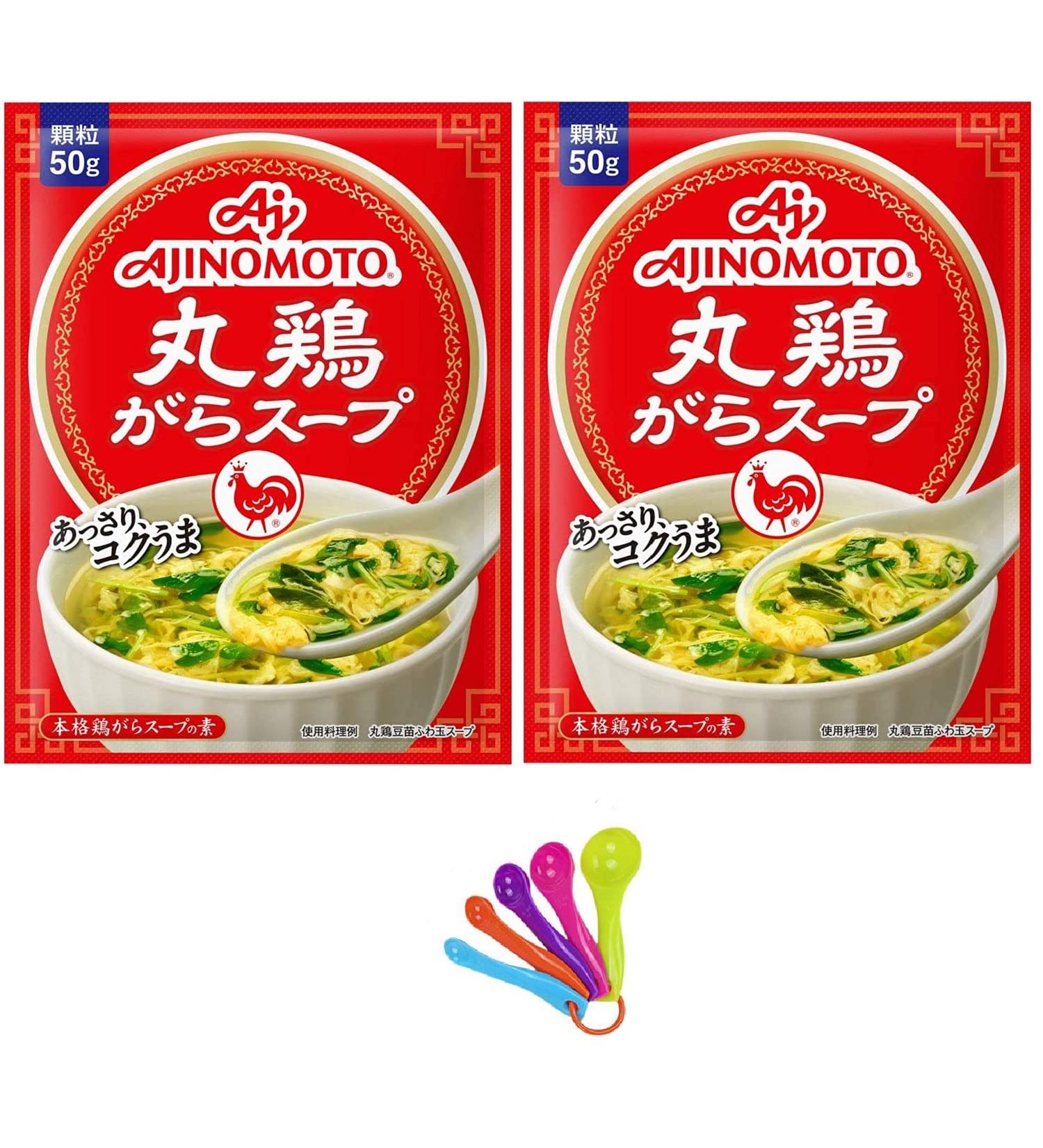 Ajinomoto Torigara Soup Base 1.7 oz x 2 Packs with Measuring Spoon - Buy Online on GoSupps.com