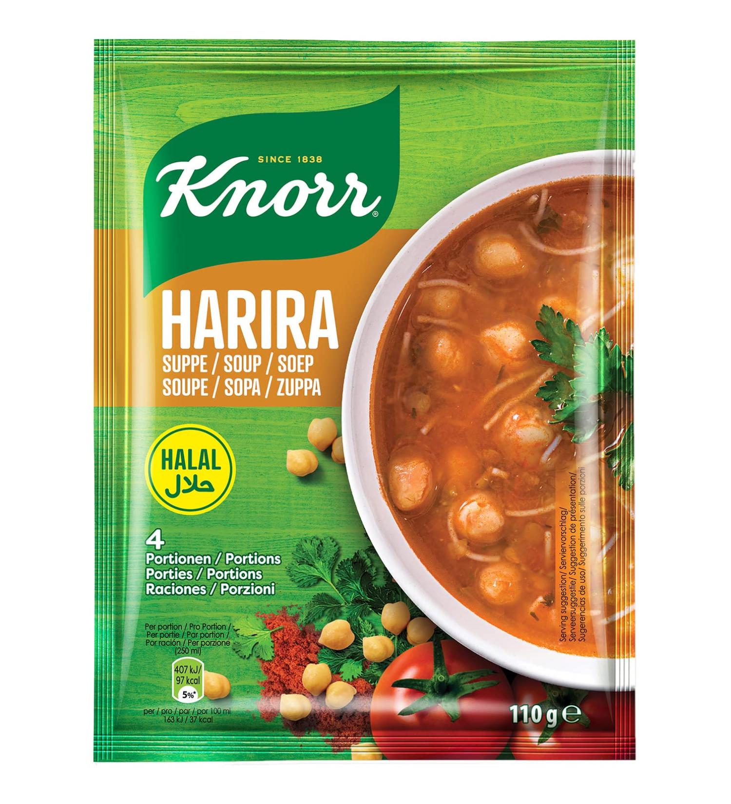 KNORR - Harira Halal Soup - (1 X 110 GR) - Buy Online on GoSupps.com