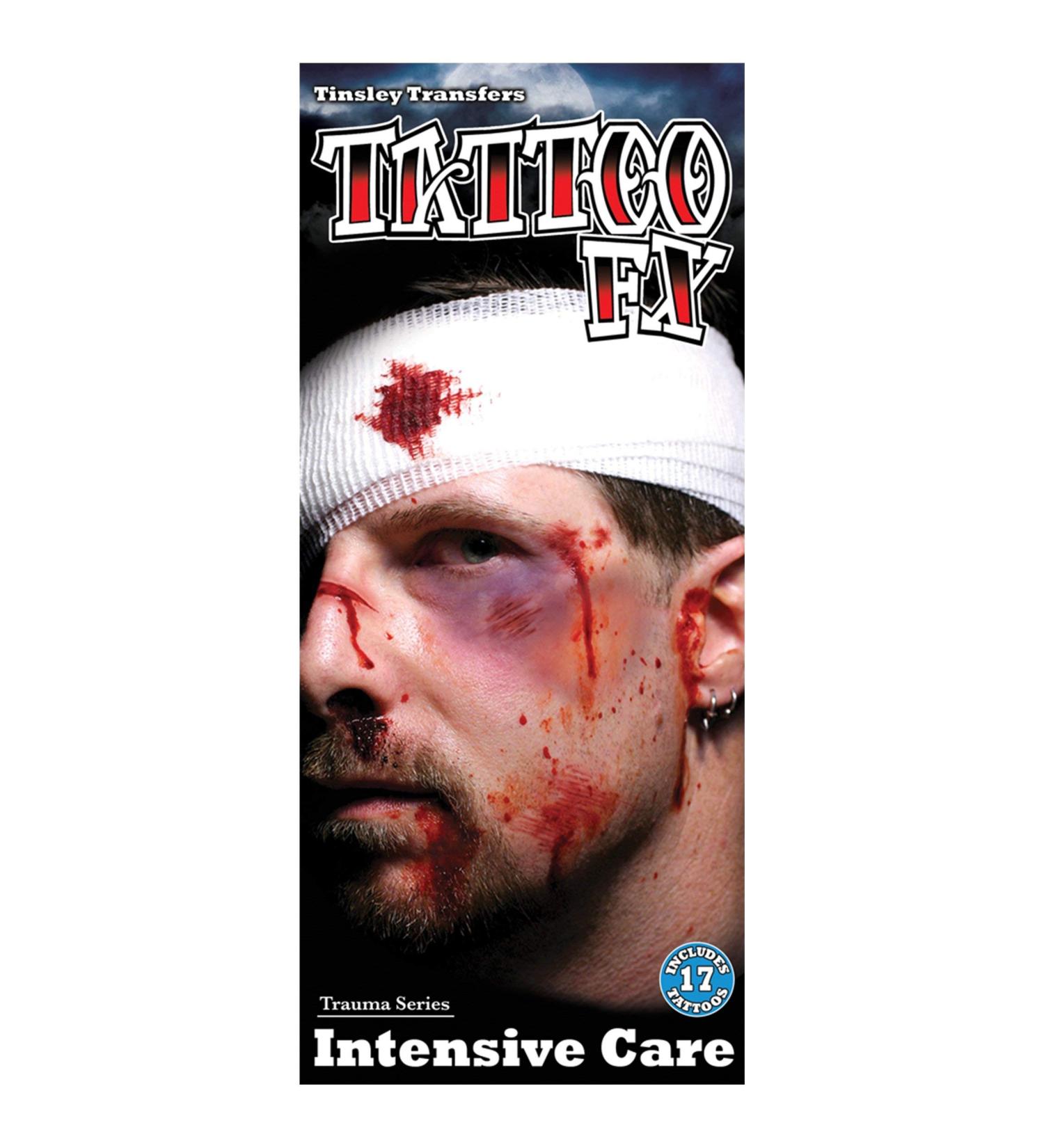 Tinsley Transfers Intensive Care Temporary Tattoo Kit Standard