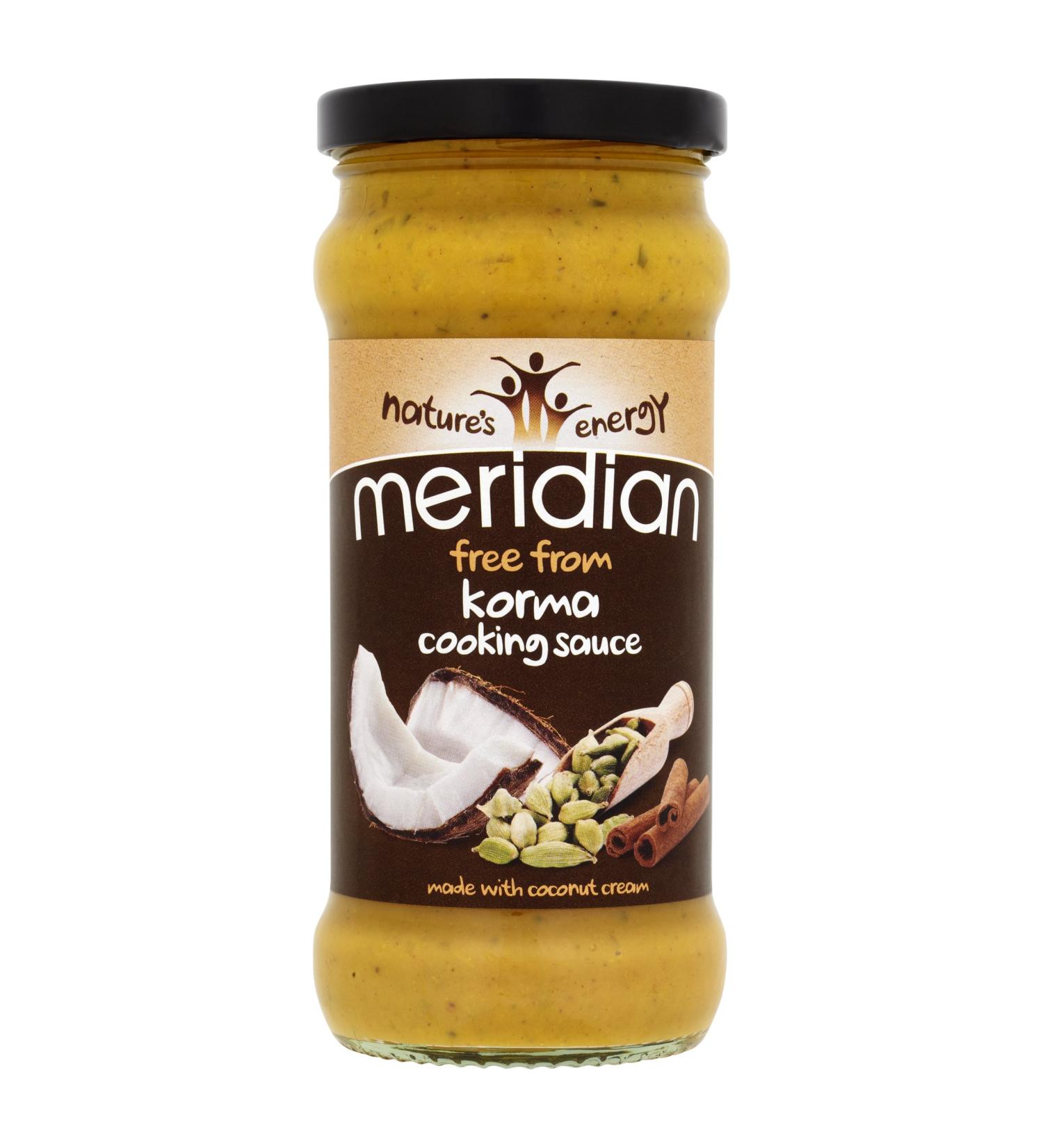 Meridian Natural Free From Korma Cooking Sauce 350 g