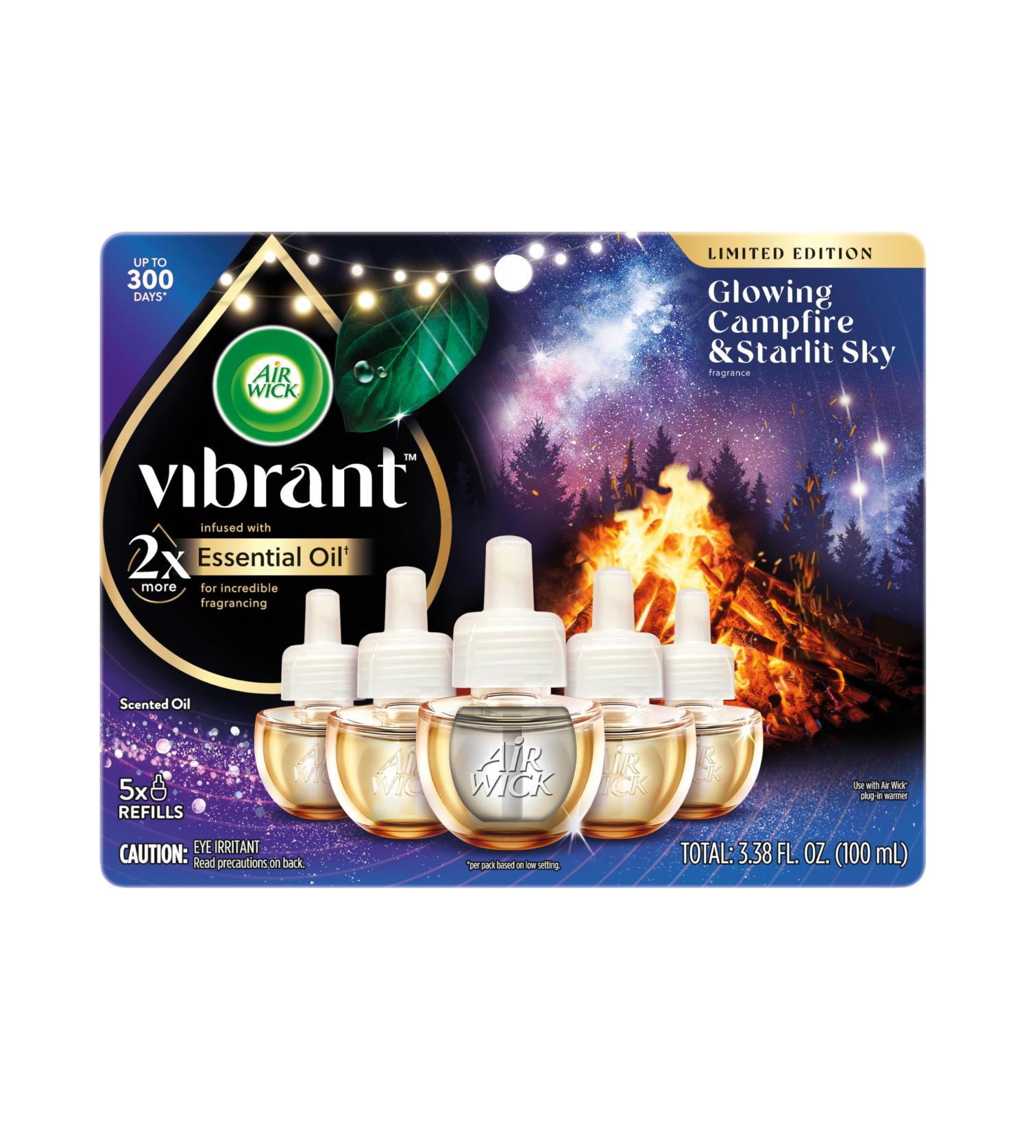 Air Wick Vibrant Refill - Glowing Campfire & Starlit Sky (5 Refills) | International Shipping Available - Buy Online on GoSupps.com