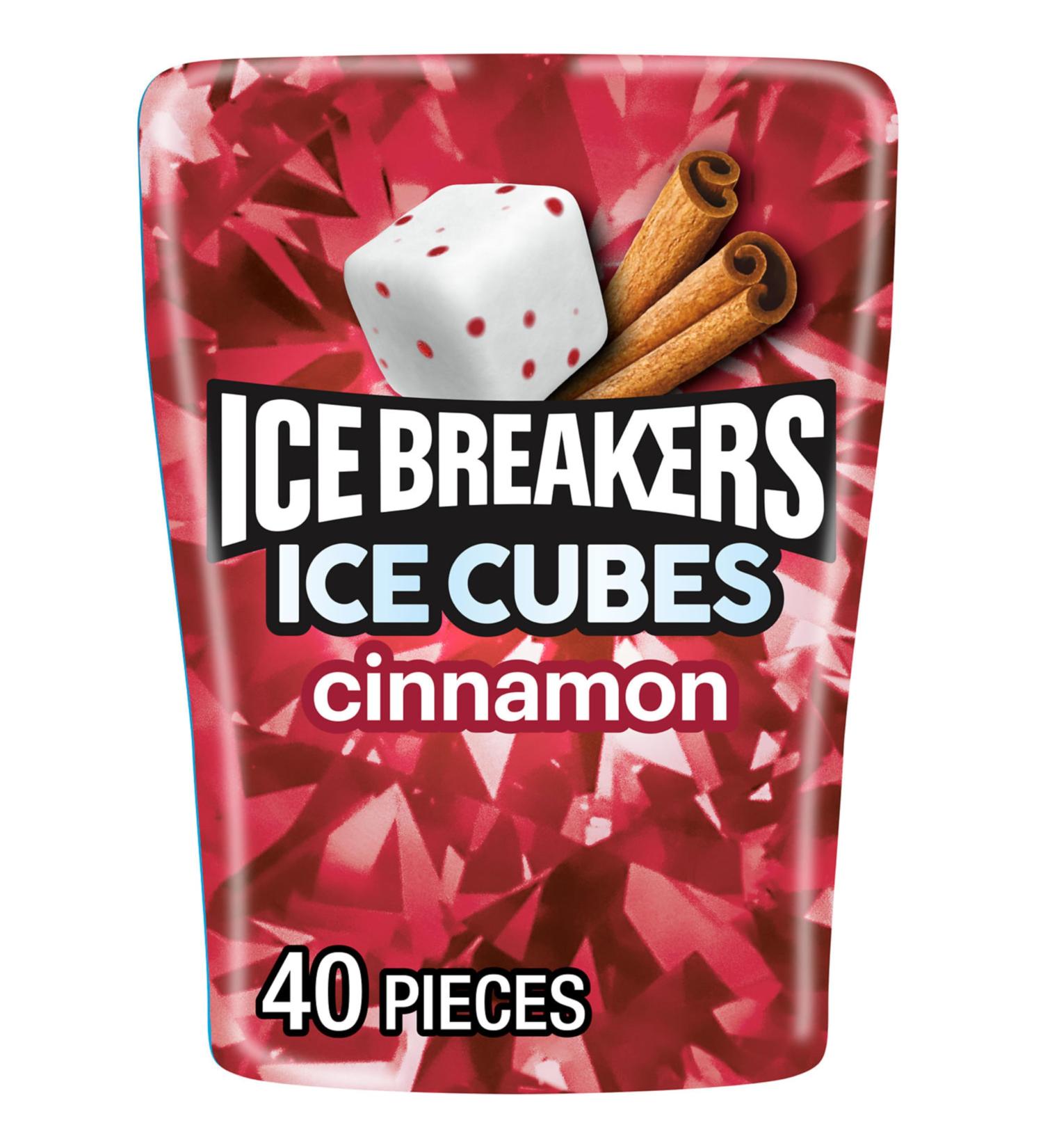 Ice Breakers Sugar Free Gum Cinnamon 3.24 Ounce - Buy Online on GoSupps.com