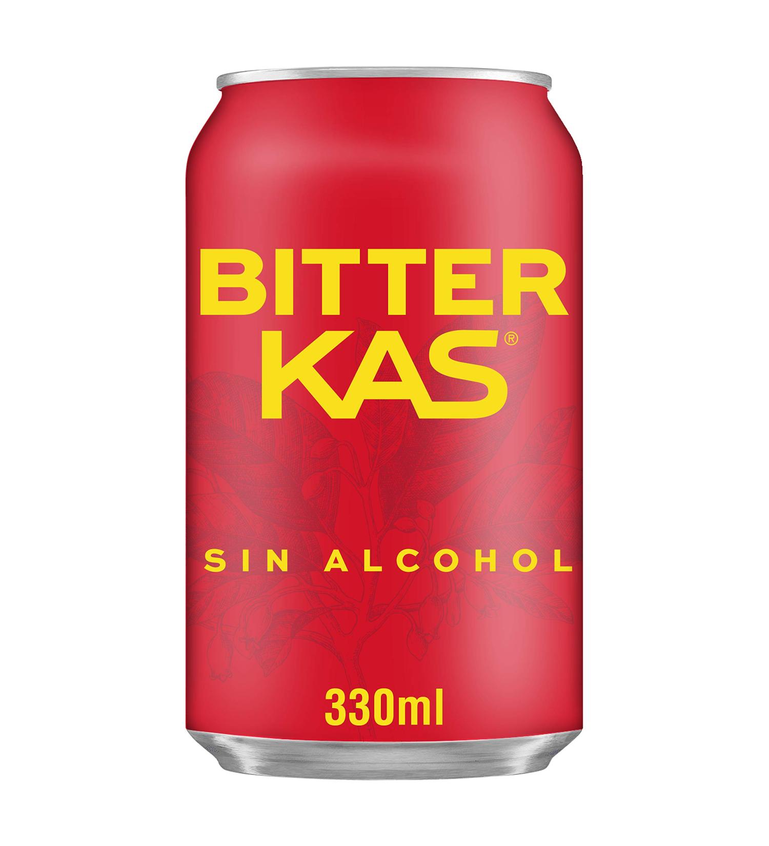 Bitter KAS - Boisson rafraîchissante sans alcool - 330 ml - [lot de 6]