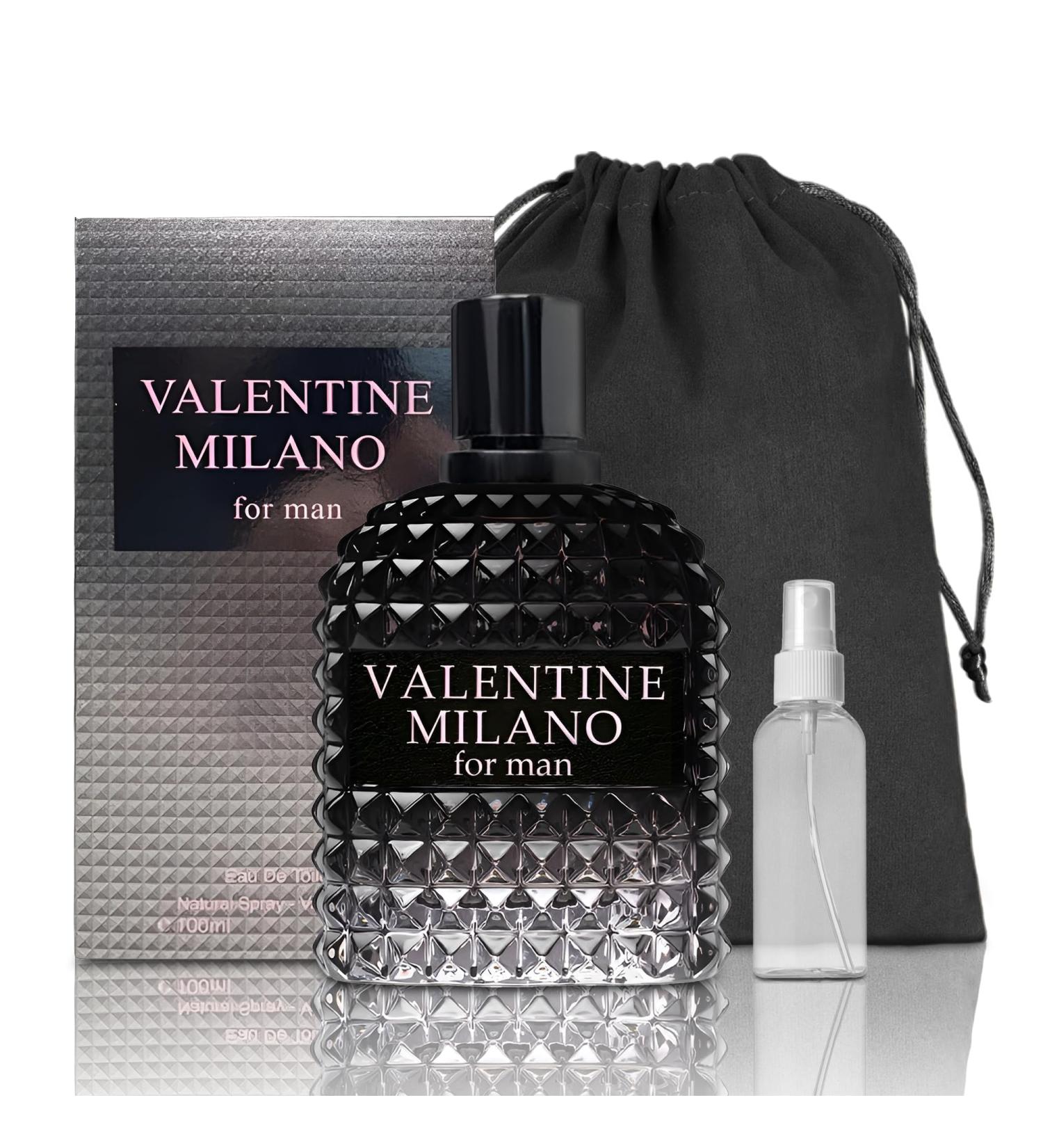 Valentine Milano Men Cologne Long Lasting Perfume for Men 3.4 Fl Oz Men's Eau de Toilette with Travel Spray Bottle Men's Fragrance with Gift Bag Valentine Milano 3.4 Fl Oz (Pack of 2) - Buy Online on GoSupps.com