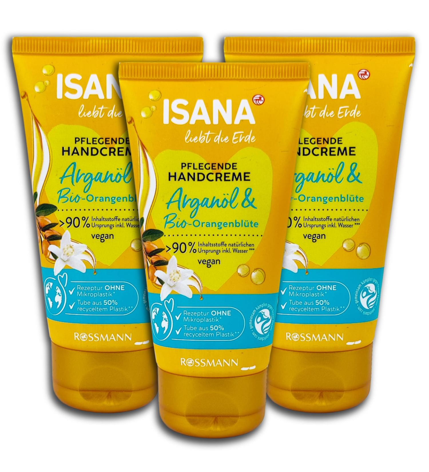 ISANA MED ISANA loves the Earth Set of 3 Argan Oil Hand Creams 3 x 75 ml