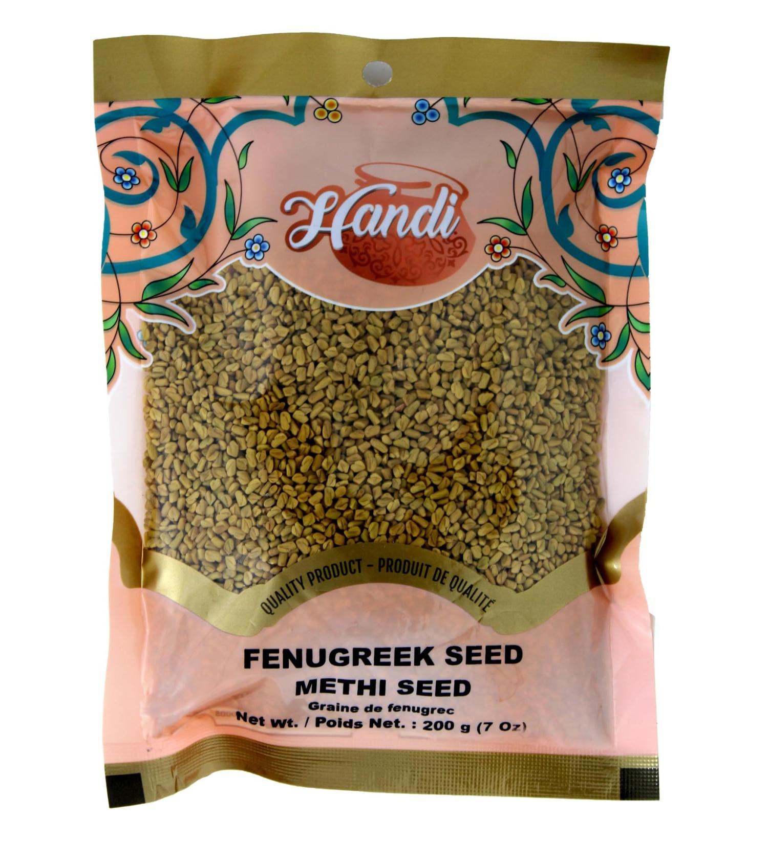 Handi Fenugreek Seeds 200G Whole Methi Seeds From Indian Origin