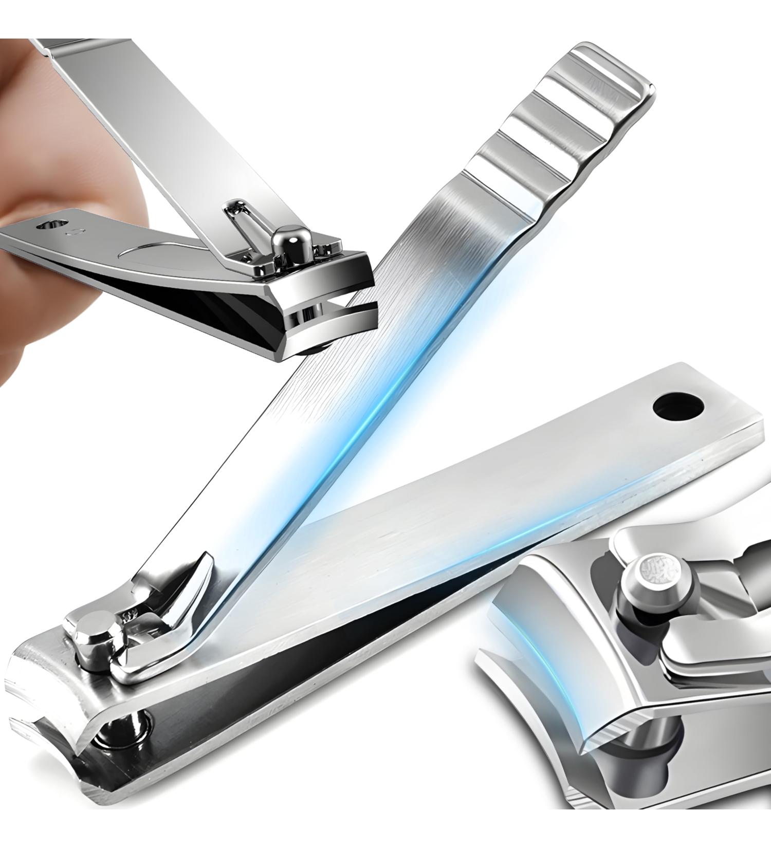 Retoo Stainless Steel Nail Snap - High Quality Nail Clipper for Fingernails & Toenails | Sharp & Smooth Cut 5cm Handy Design - Buy Online on GoSupps.com