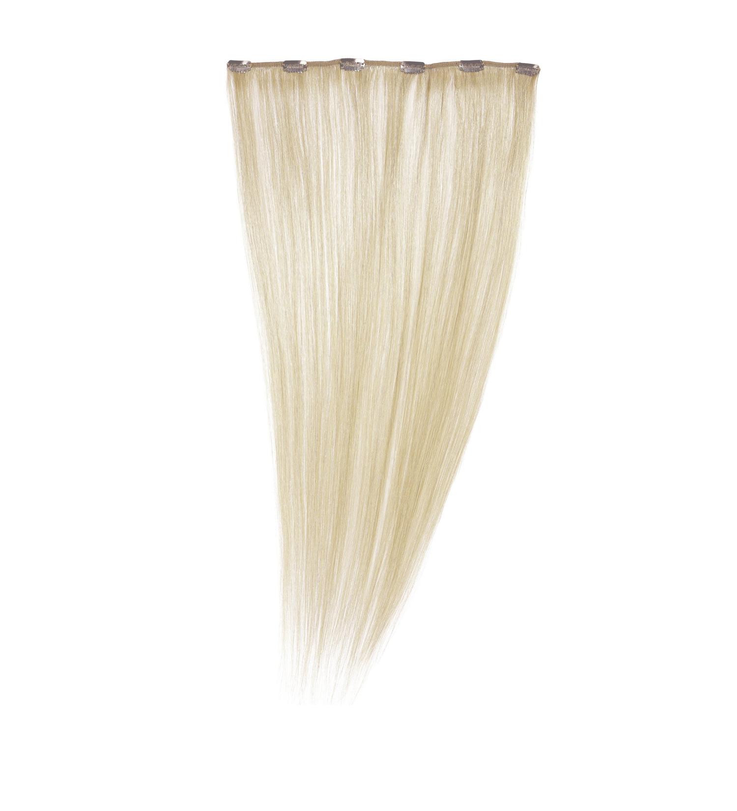 Love Hair Extensions 24 inch Clip In Extension Human Hair Colour 60 - Pure Blonde - Buy Online on GoSupps.com