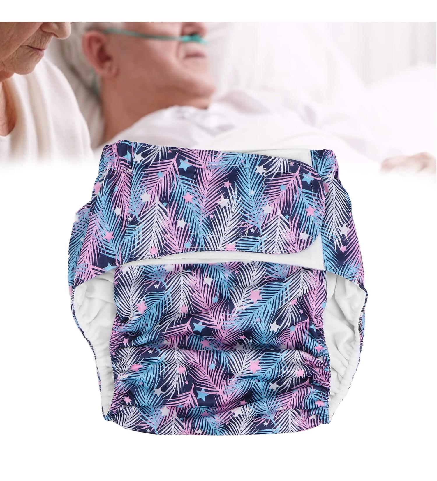 Premium Adult Cloth Diapers with Velcro Fastener | Incontinence Solutions for Men & Women - Comfortable & Reusable - Buy Online on GoSupps.com