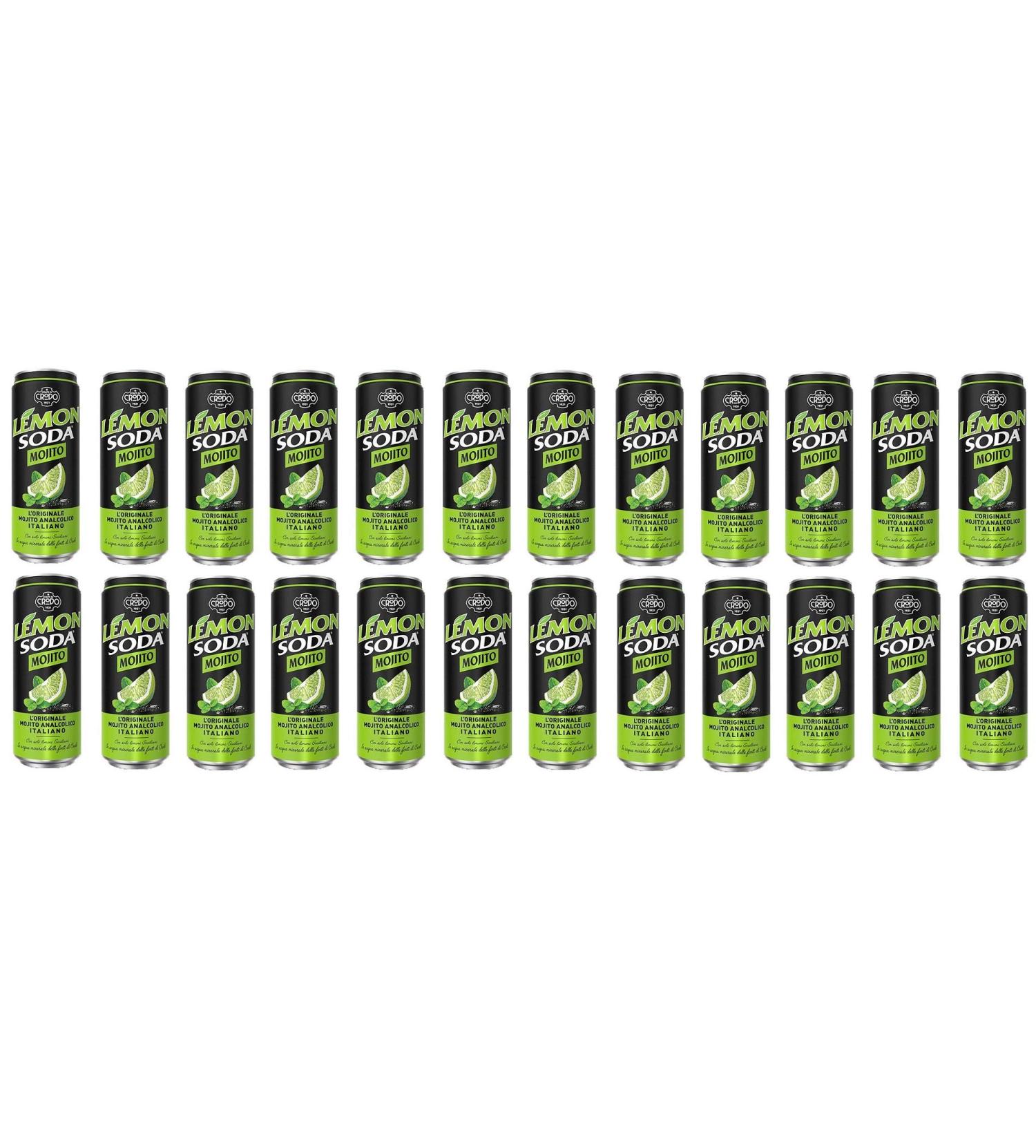 Crodo Mojitosoda 24 cans of 0.33 l (alcohol-free) Mojitosoda (33 EUR) by Sapori-italia