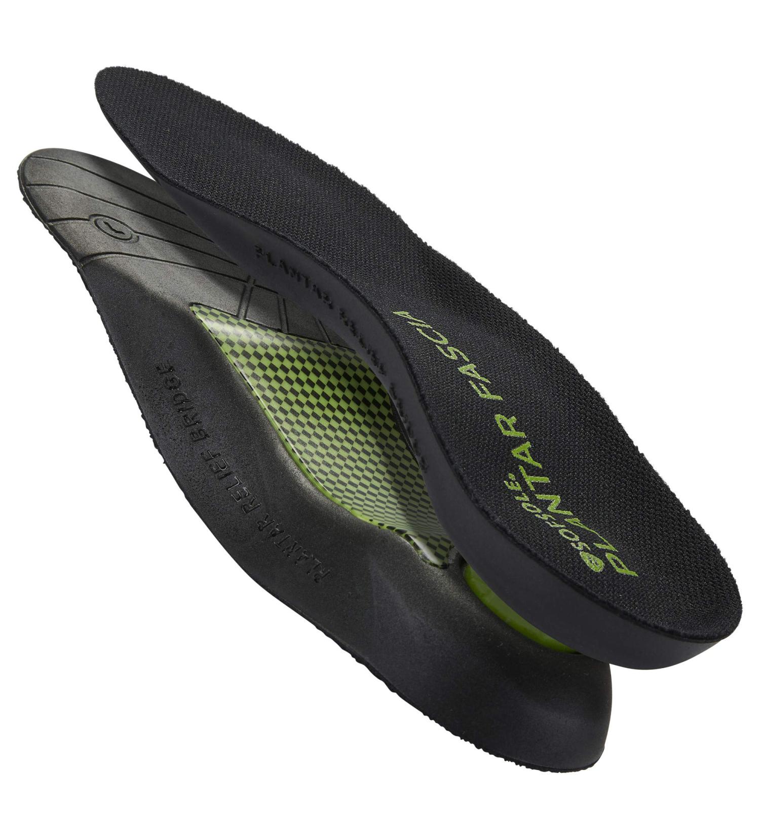 Sofsole Plantar Fasciitis Orthopedic Insoles - Black One Size | Comfort & Support for All Feet - Shop Internationally - Buy Online on GoSupps.com