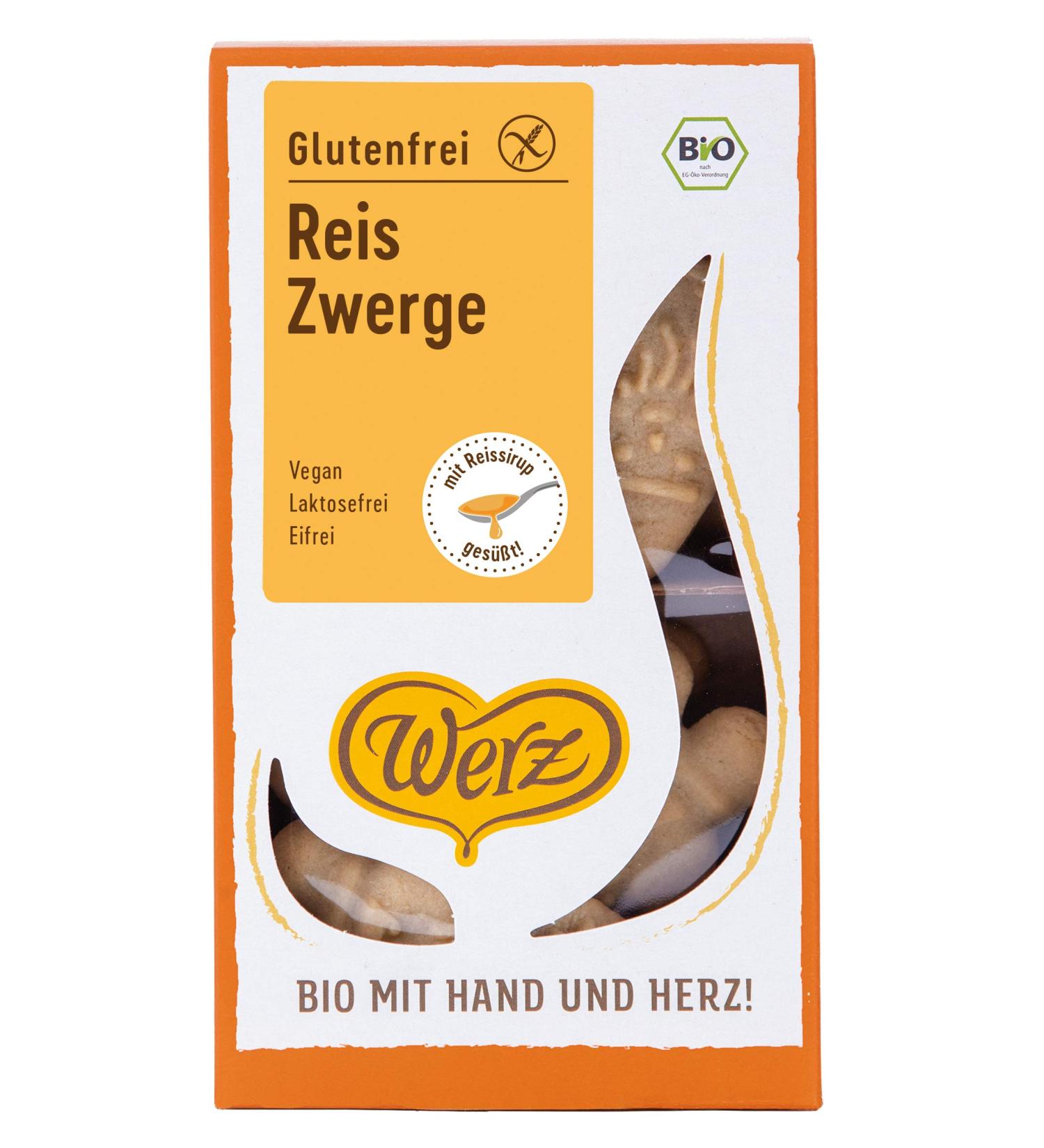  Werz Werz Gluten Free Rice Gnomes (1 x 125g) - Organic - Buy Online on GoSupps.com