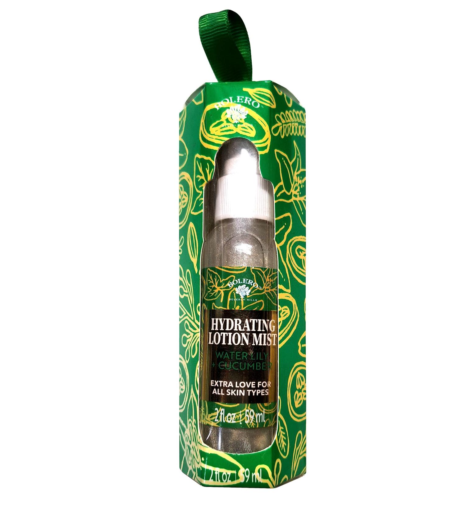 Hydrating Lotion Mist - Water Lily & Cucumber 2fl oz (59ml)
