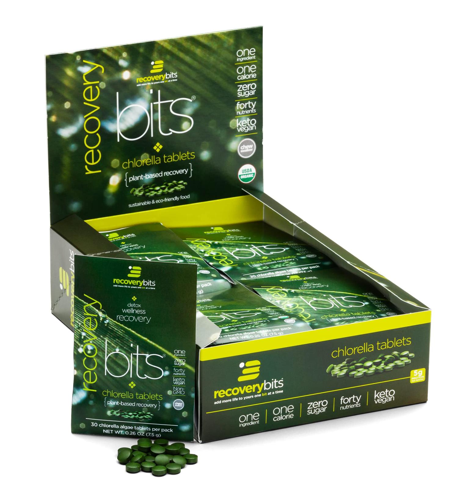 Organic Chlorella Algae Tablets - High Protein Superfood for Immune Boosting & Detox - 900 Tablets - Buy Online on GoSupps.com