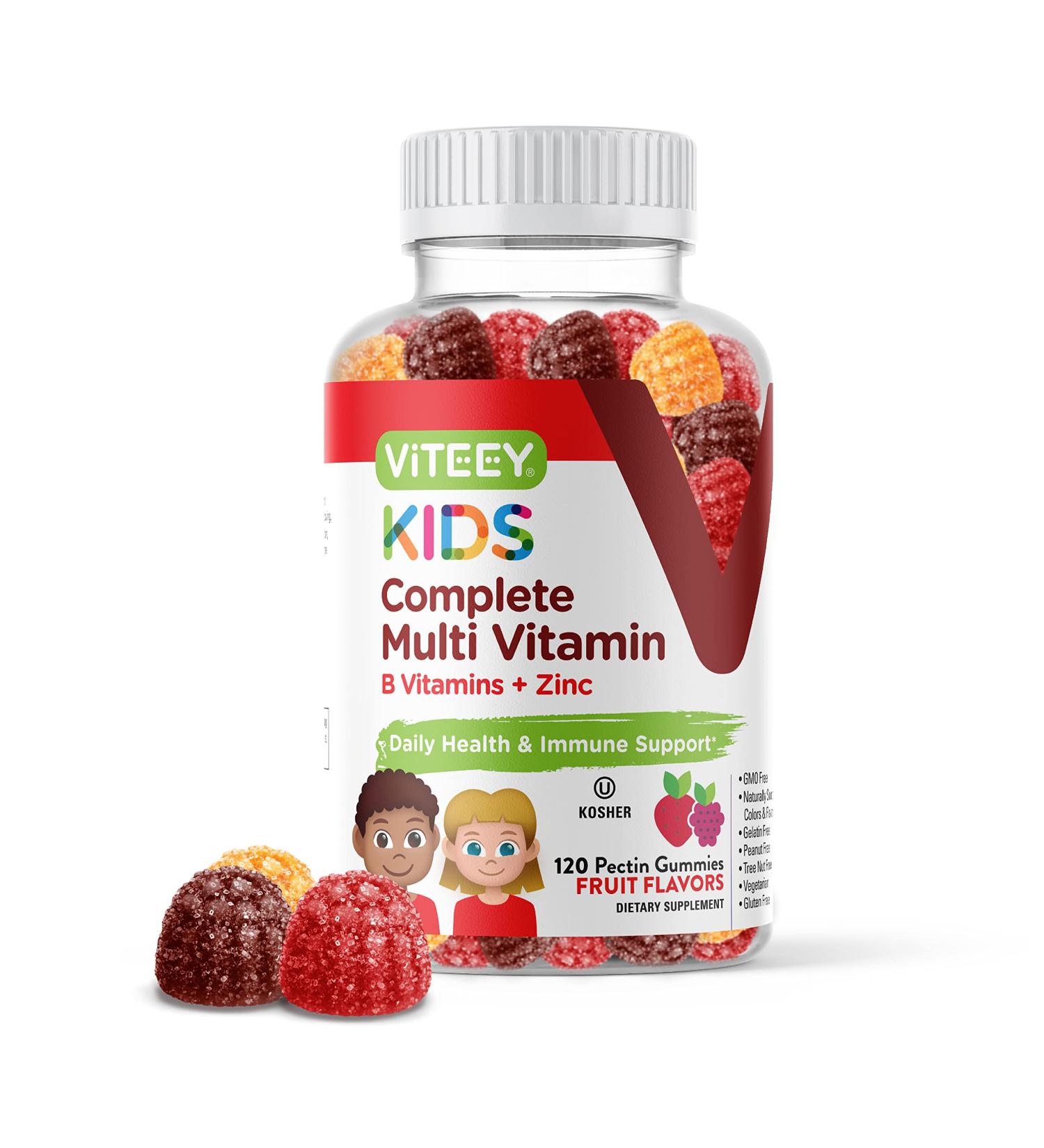Kids Daily Multivitamin Gummies - Immune Support & Overall Health - 120 Count - Buy Online on GoSupps.com