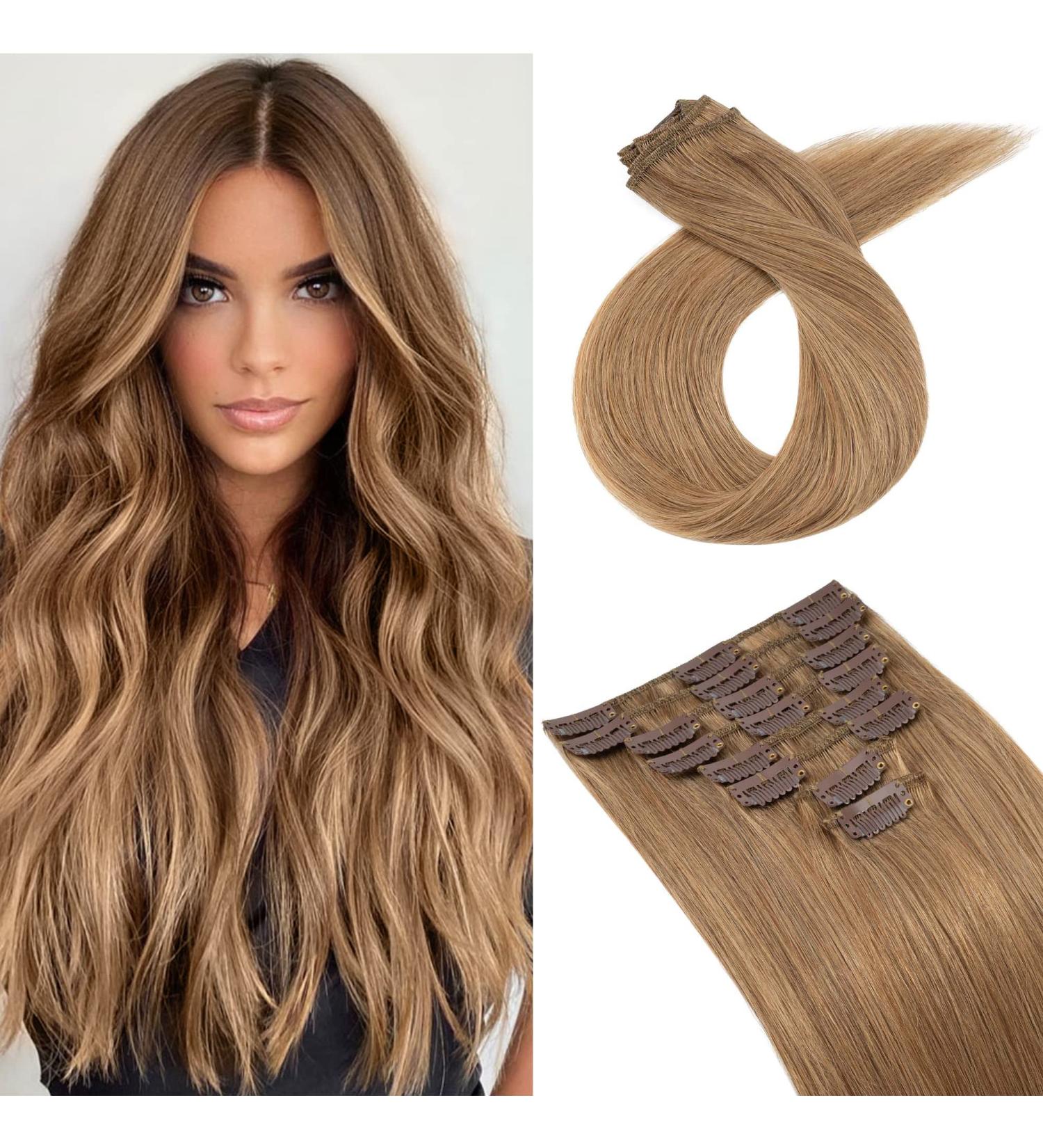 Buy SEGO Clip-In Extensions - 100% Remy Human Hair Honeyblond #27 22 (56cm) - Affordable & Premium Quality - Buy Online on GoSupps.com