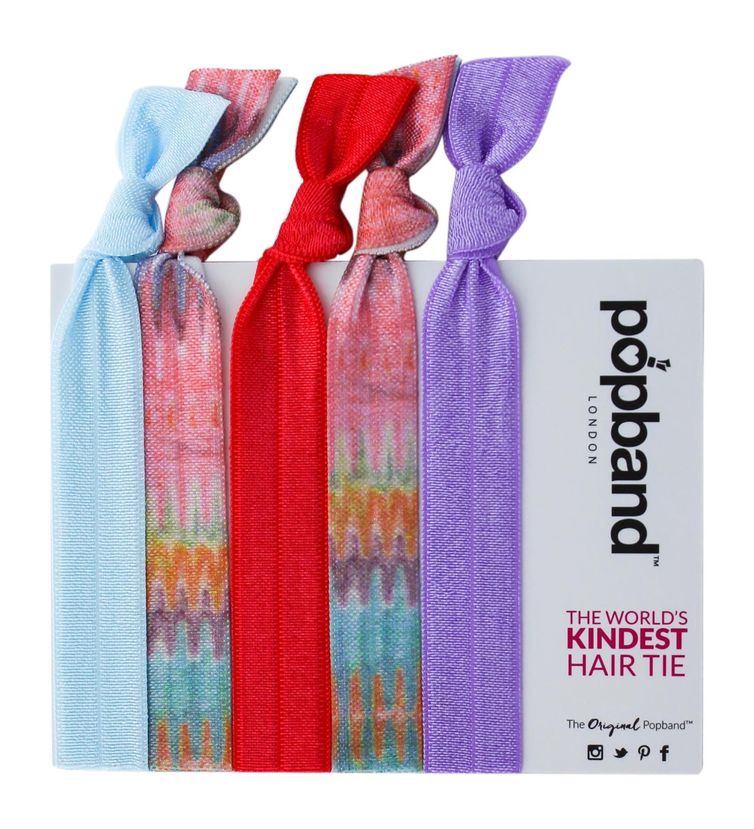 Popband Printed Pony Tail Holder Hair Bands/Ties Summer Breeze