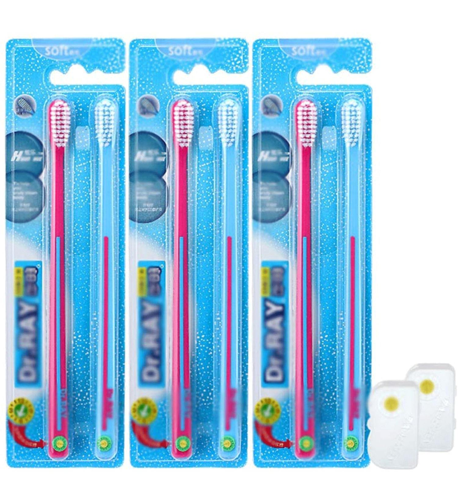 Ultraica Clean Small Brush Head Manual Toothbrush for Adults & Juniors - Independent Packaging - Perfect for Your Bathroom - Buy Online on GoSupps.com