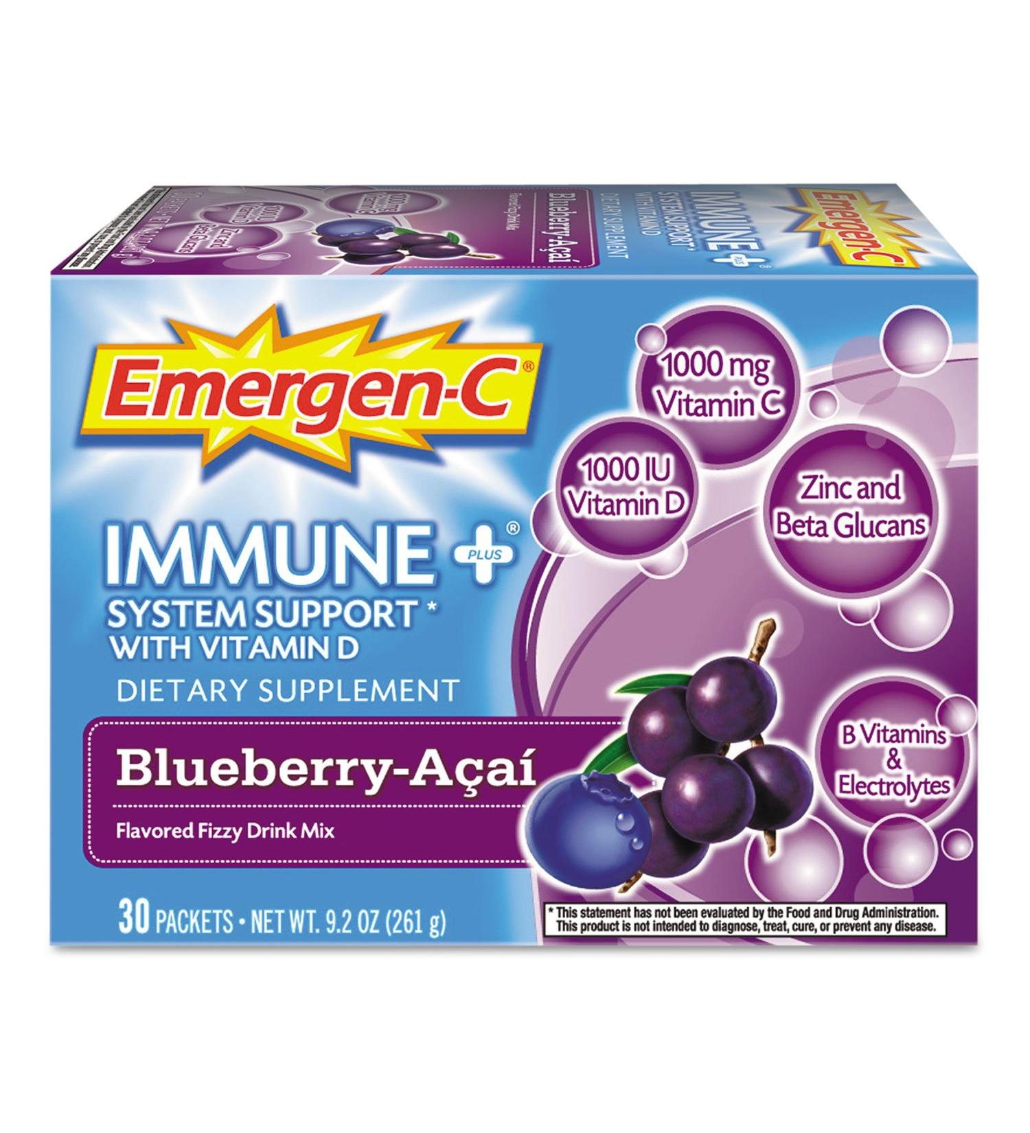 Emergen-C Immune Formula - Support Your Immune System with Vitamin C and Essential Nutrients - Buy Online on GoSupps.com