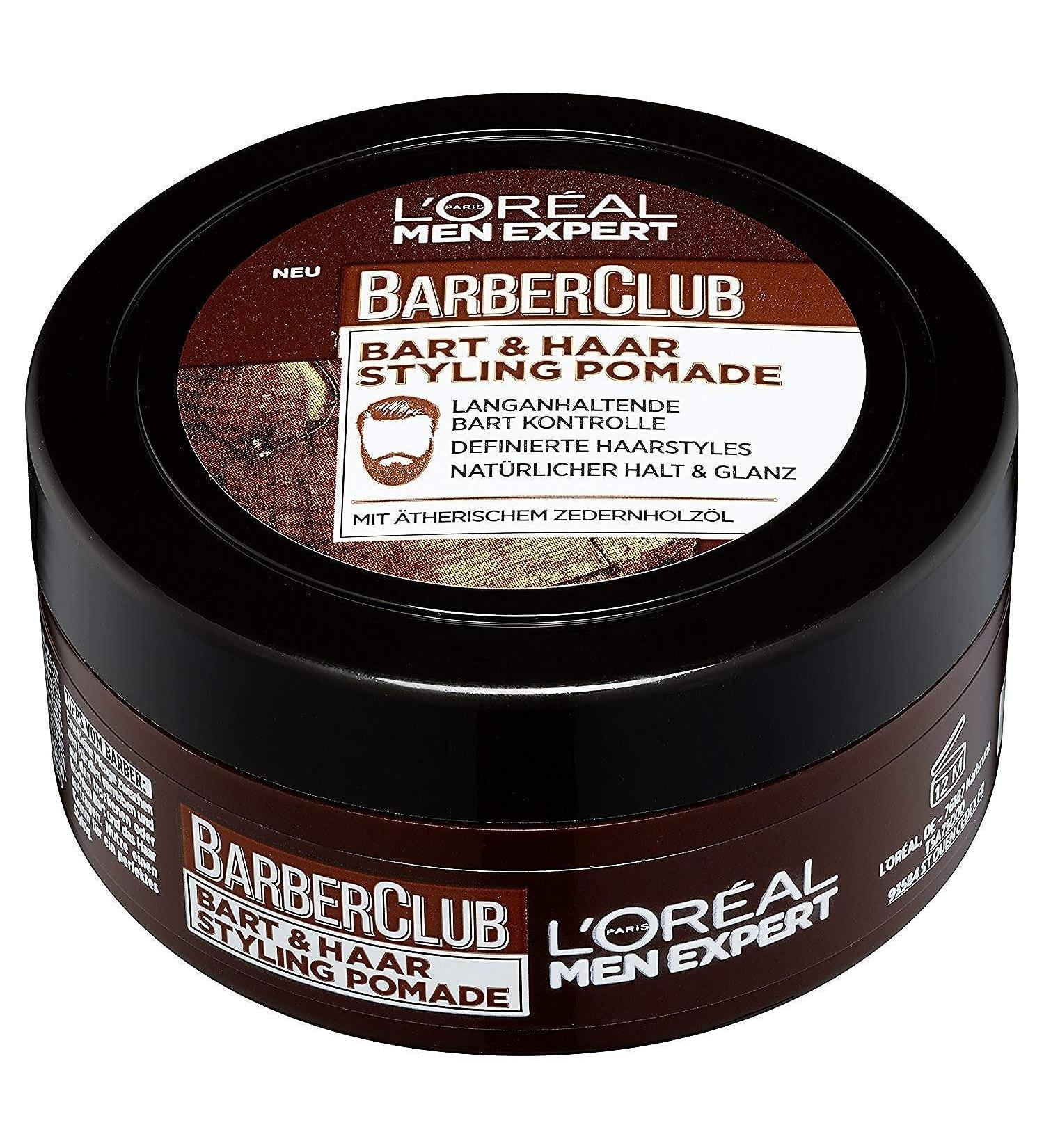 L'Oreal Men Expert Barber Club 24H Hair & Beard Styling Fries Natural Beard & Hair Care 75ml - Buy Online on GoSupps.com