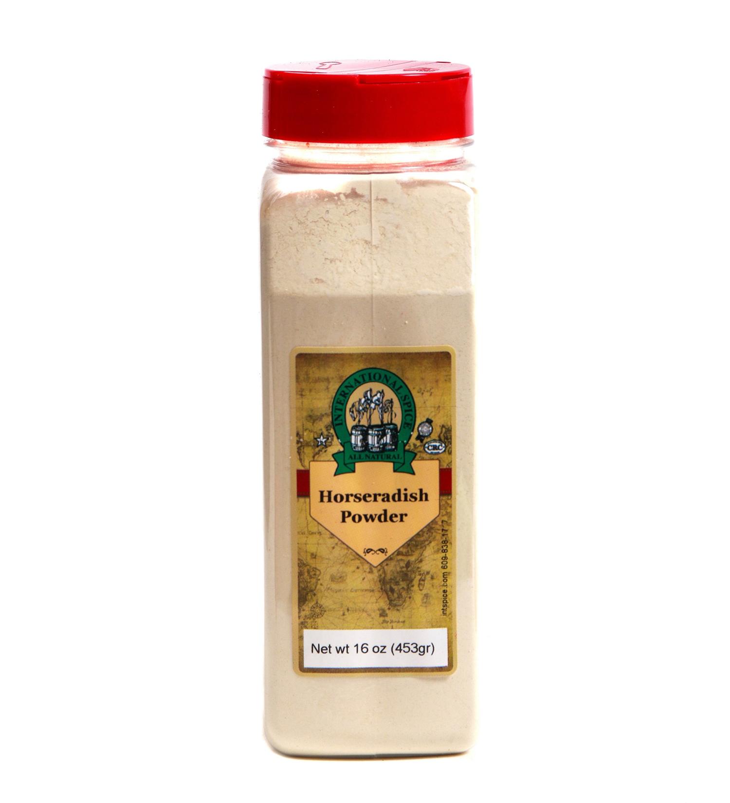 International Spice Premium Gourmet Horseradish Powder - 14 oz & 16 oz Options - Buy Online on GoSupps.com