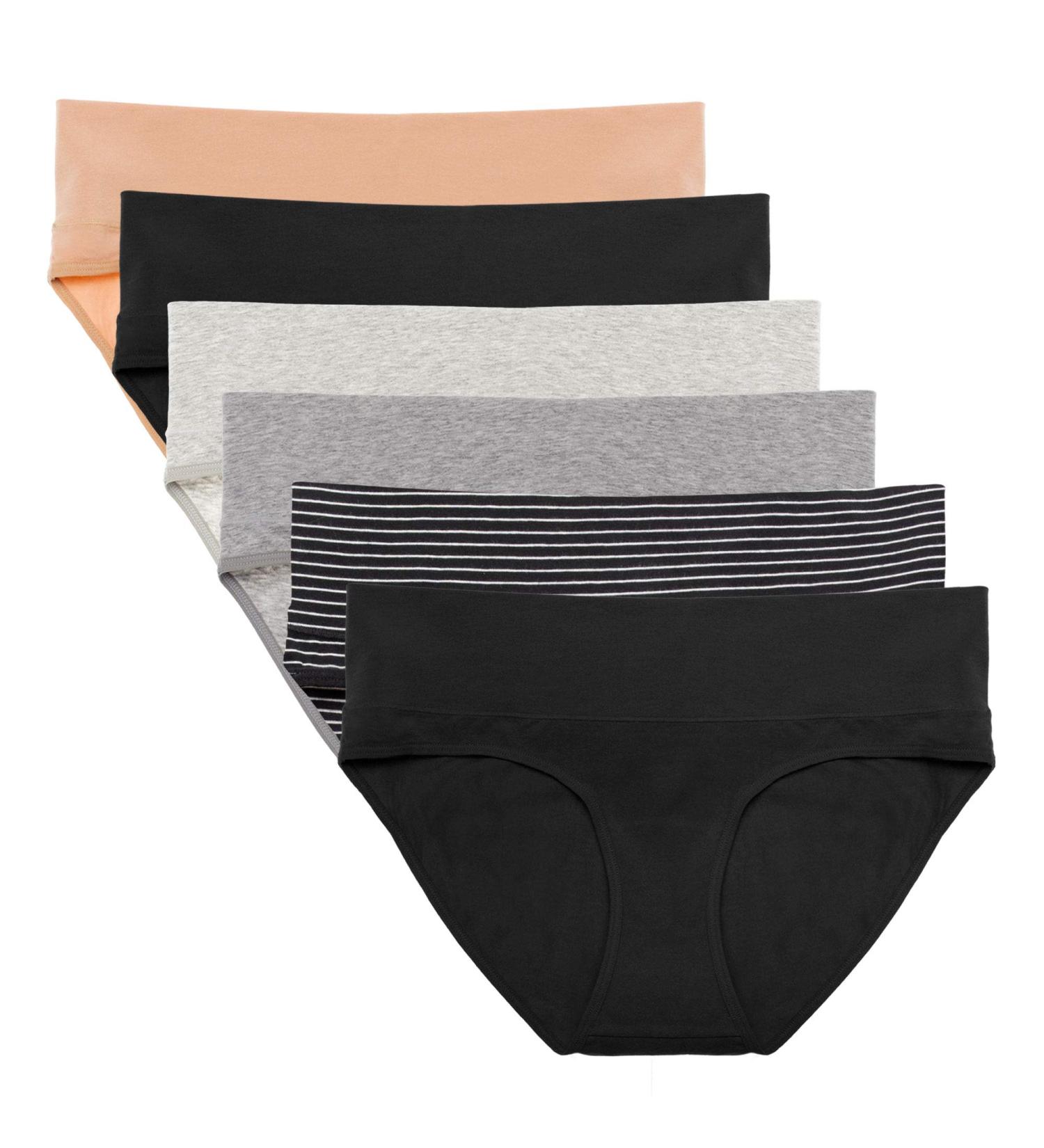 Intimate Portal Maternity Knickers | Pregnancy Postpartum Underwear 6-pk - Foldable Under Bump Pants - Buy Online on GoSupps.com
