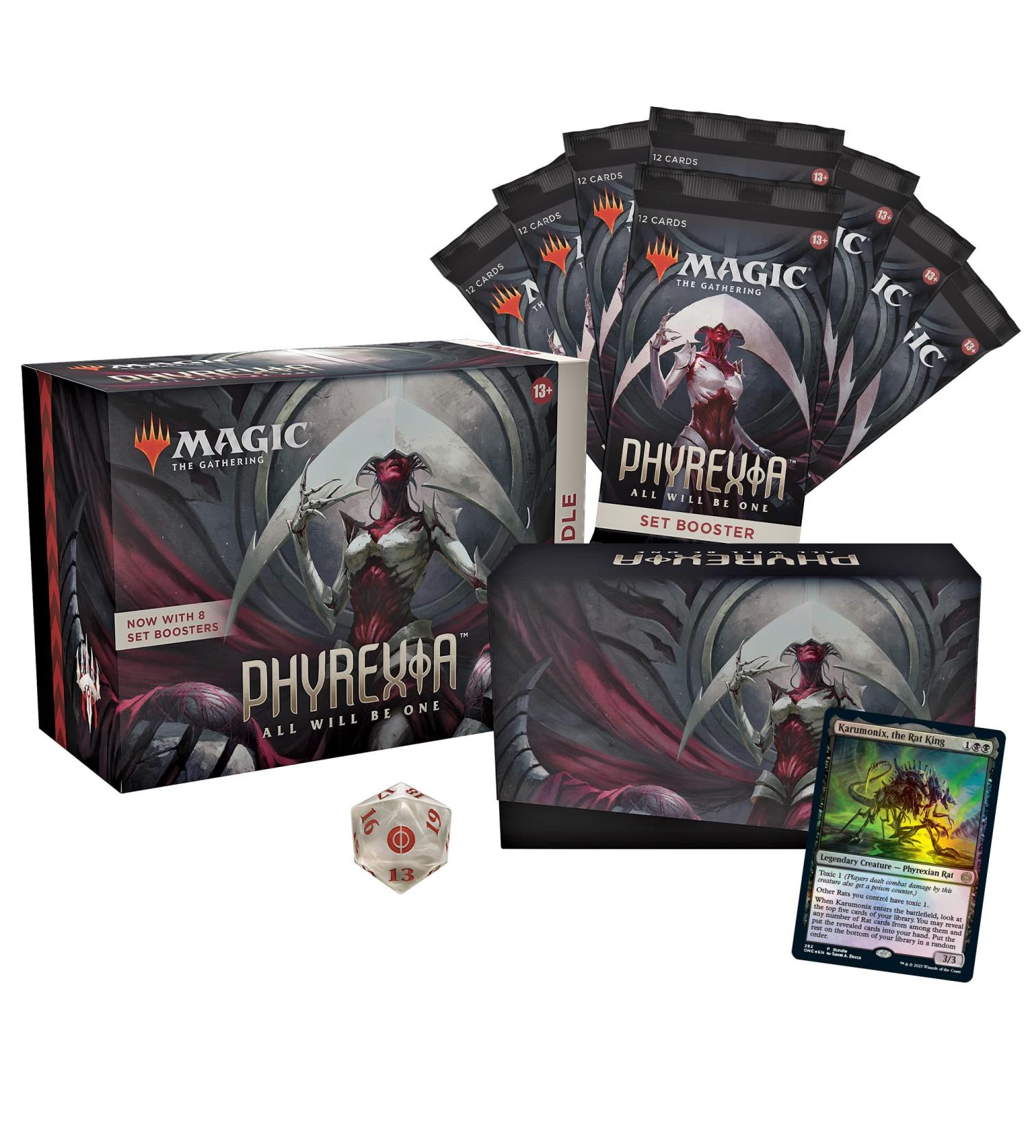 Magic The Gathering Phyrexia All Will Be One Bundle - 8 Set Boosters + Accessories - Buy Online on GoSupps.com
