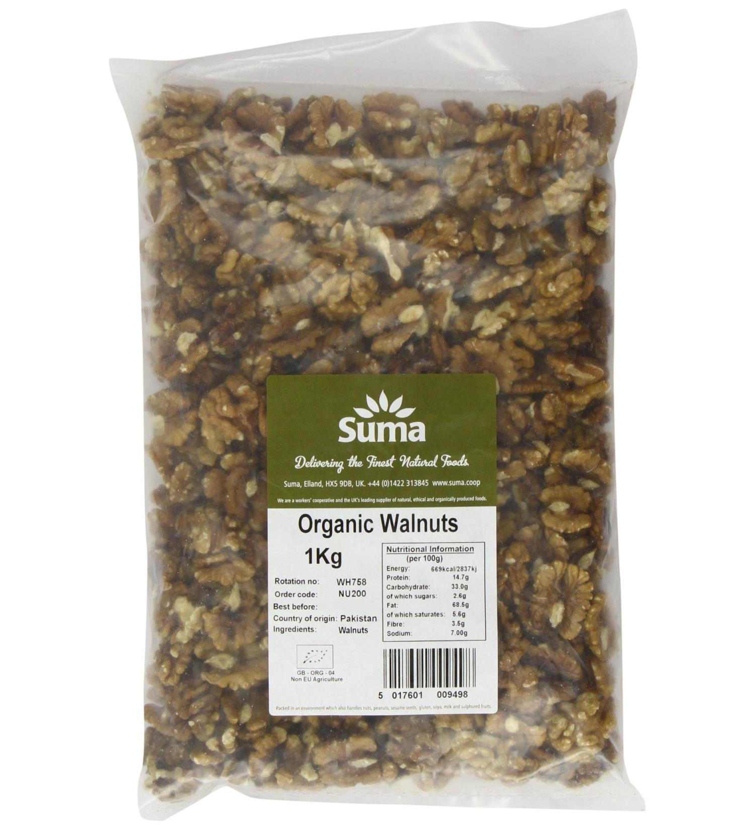 Suma Organic Walnuts 1 kg
