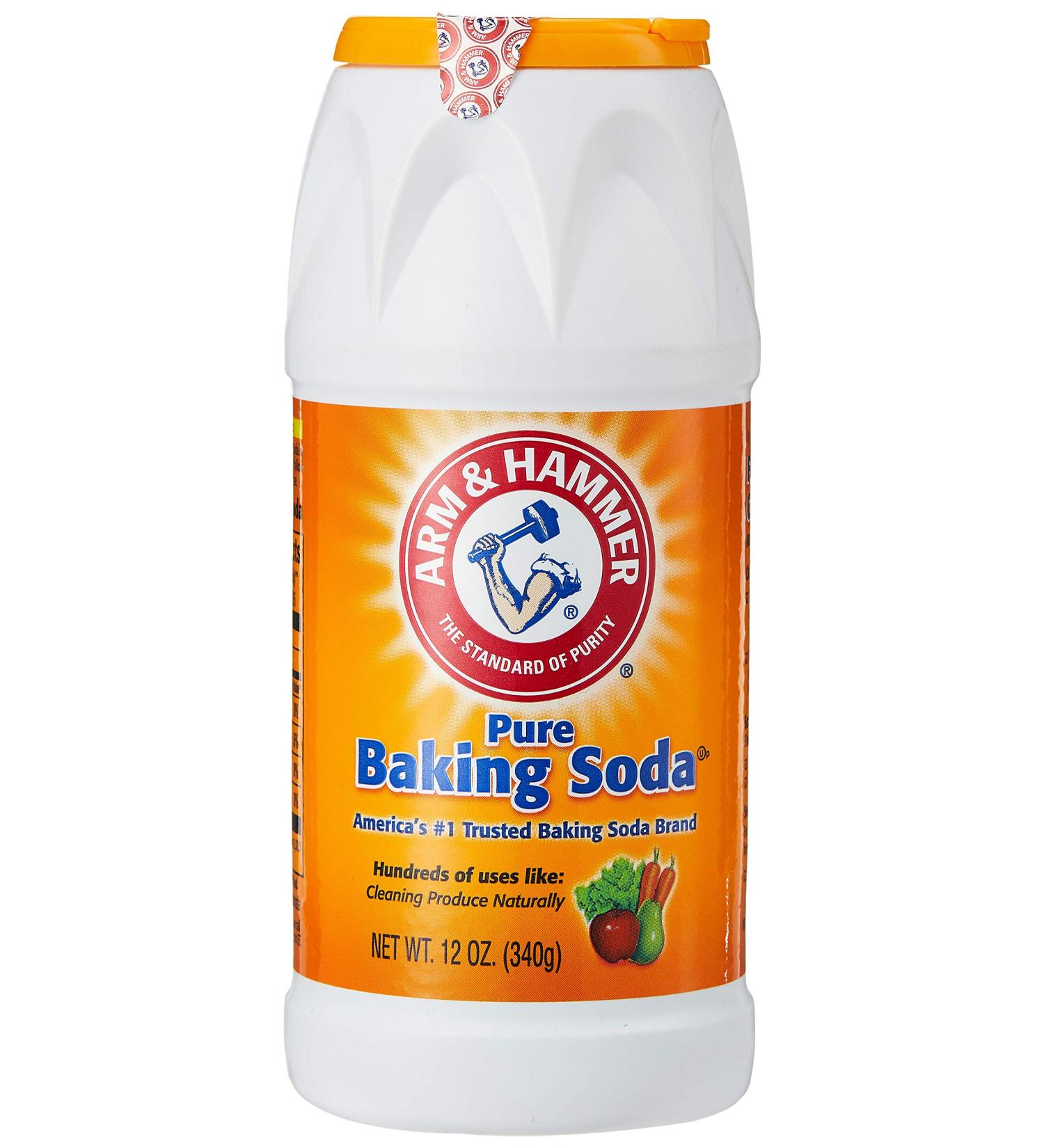 Arm & Hammer Pure Baking Soda Shaker 12 Oz - Pack of 6 - Multipack Deal - Buy Online on GoSupps.com