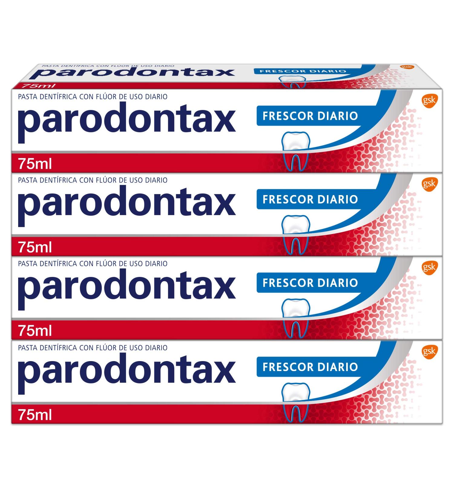 Parodontax Toothpaste for Bleeding Gums - Daily Freshness 4 x 75 ml | International Shipping - Buy Online on GoSupps.com