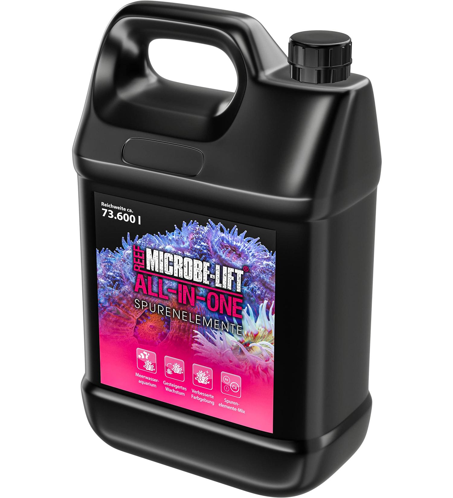 Microbe-Lift All-in-One Coral Supply | Trace Elements & Vitamins for Vibrant Sea Water Aquariums | Boost Growth & Color | 3785ml (1 Gal) - Buy Online on GoSupps.com