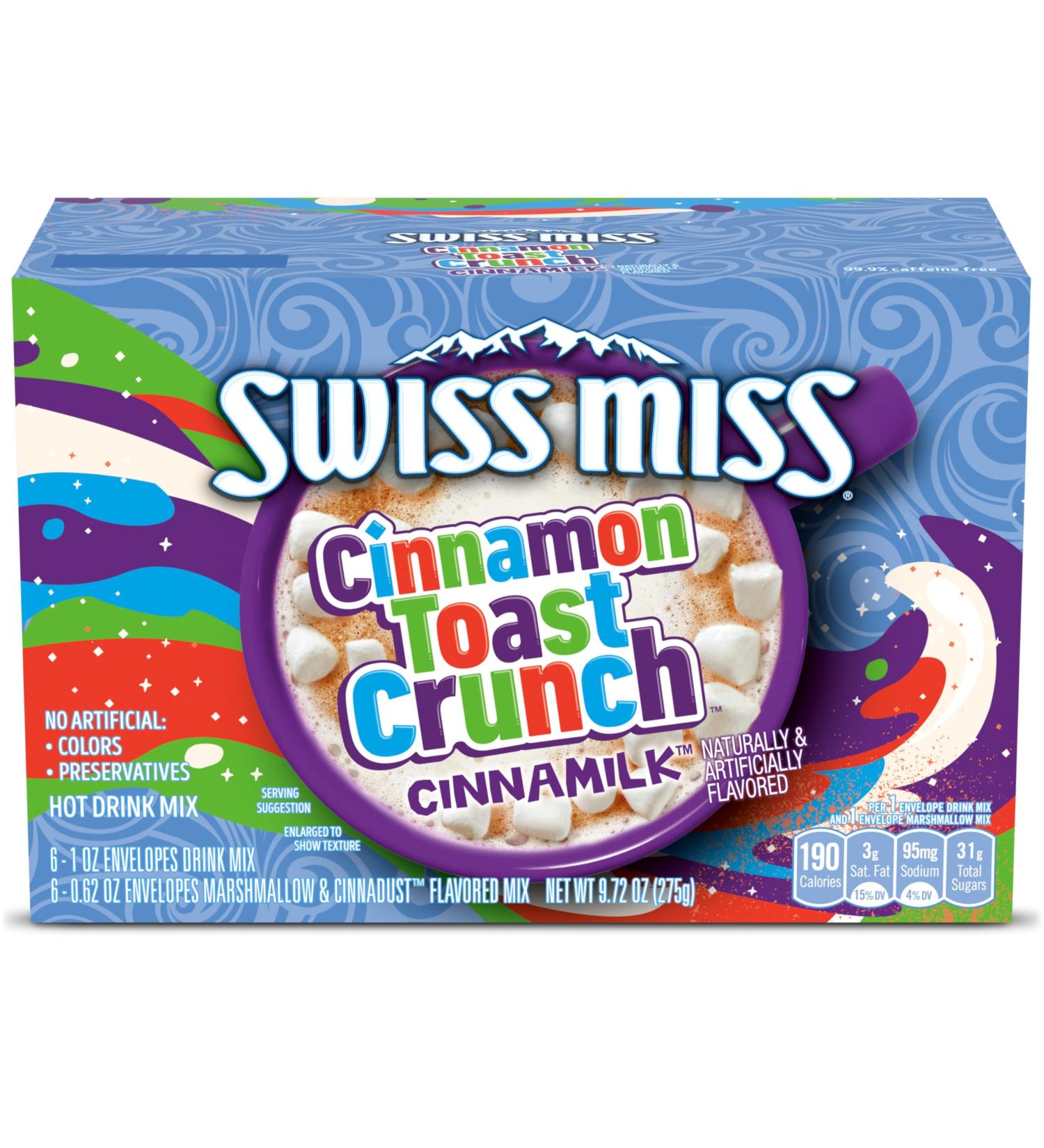 Swiss Miss Cinnamon Toast Crunch 275g (6oz) - Buy Online on GoSupps.com