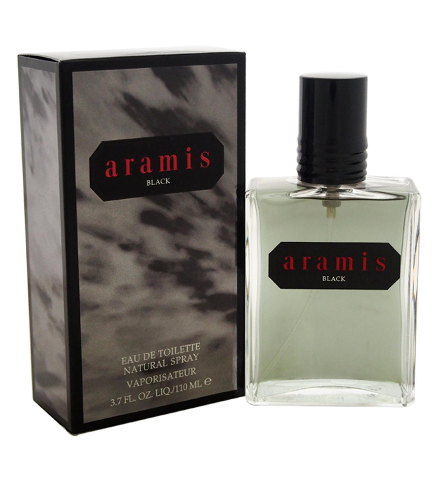 Aramis Black Eau de Toilette Spray for Men 3.7 oz 3.7 Fl Oz (Pack of 1) - Buy Online on GoSupps.com