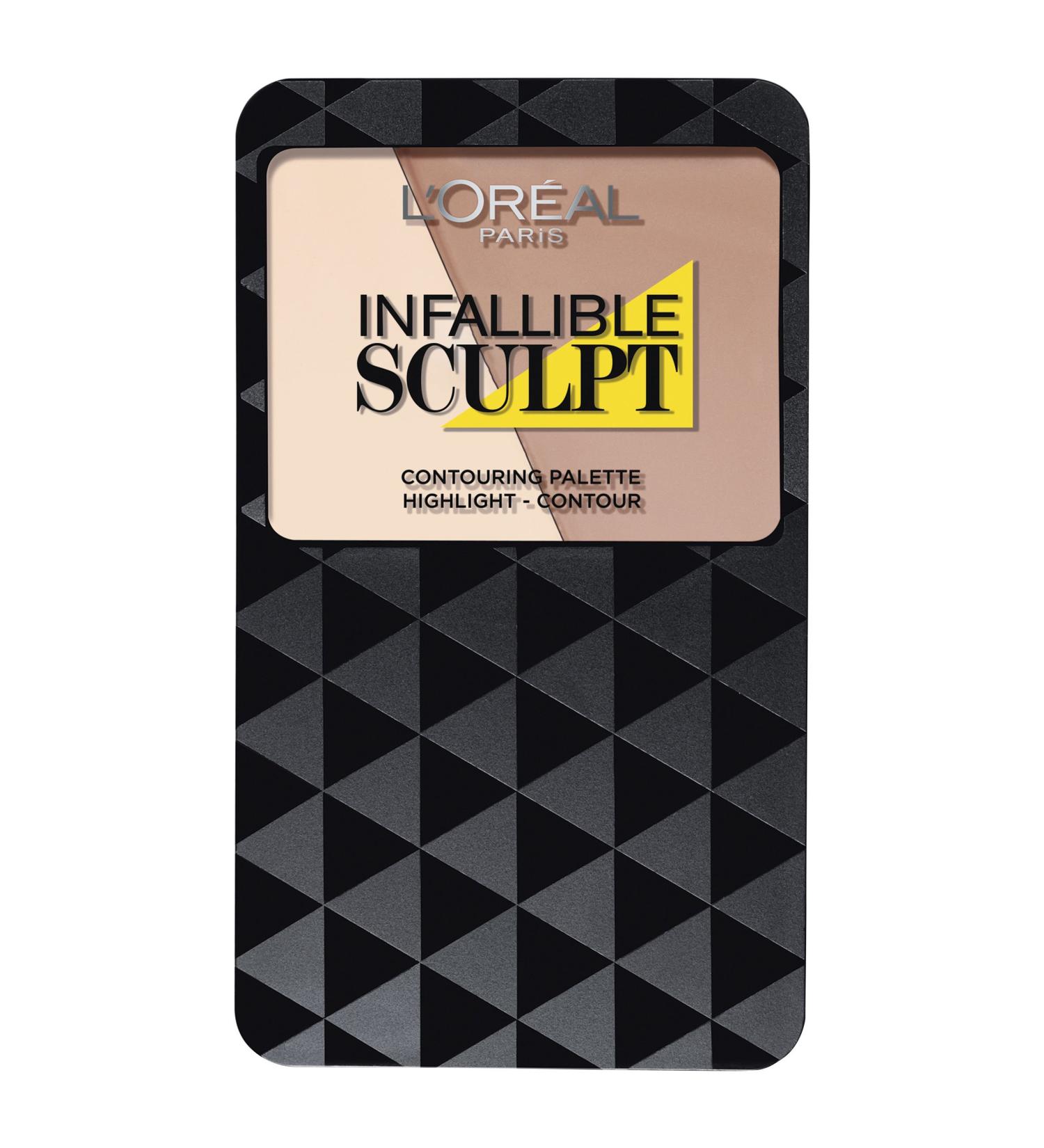 L'Oreal Infallible Sculpt Contour Palette Light Medium 10g - Pack of 1 - Buy Online on GoSupps.com