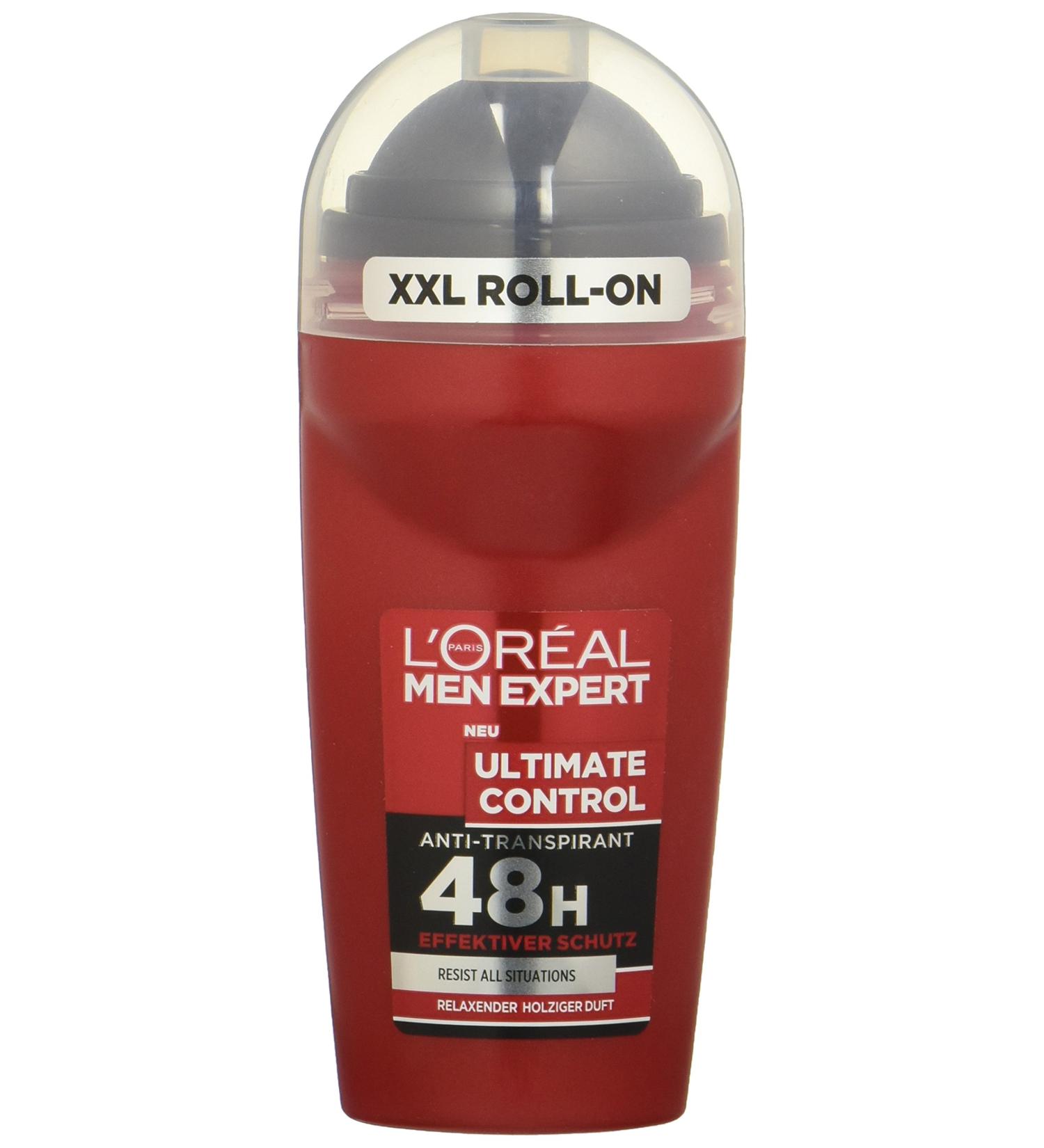 L'Or al Paris L'Or al Men Expert Ultimate Control 48H Roll-on Deodorant Against Different Types of Sweating 50 ml - Buy Online on GoSupps.com
