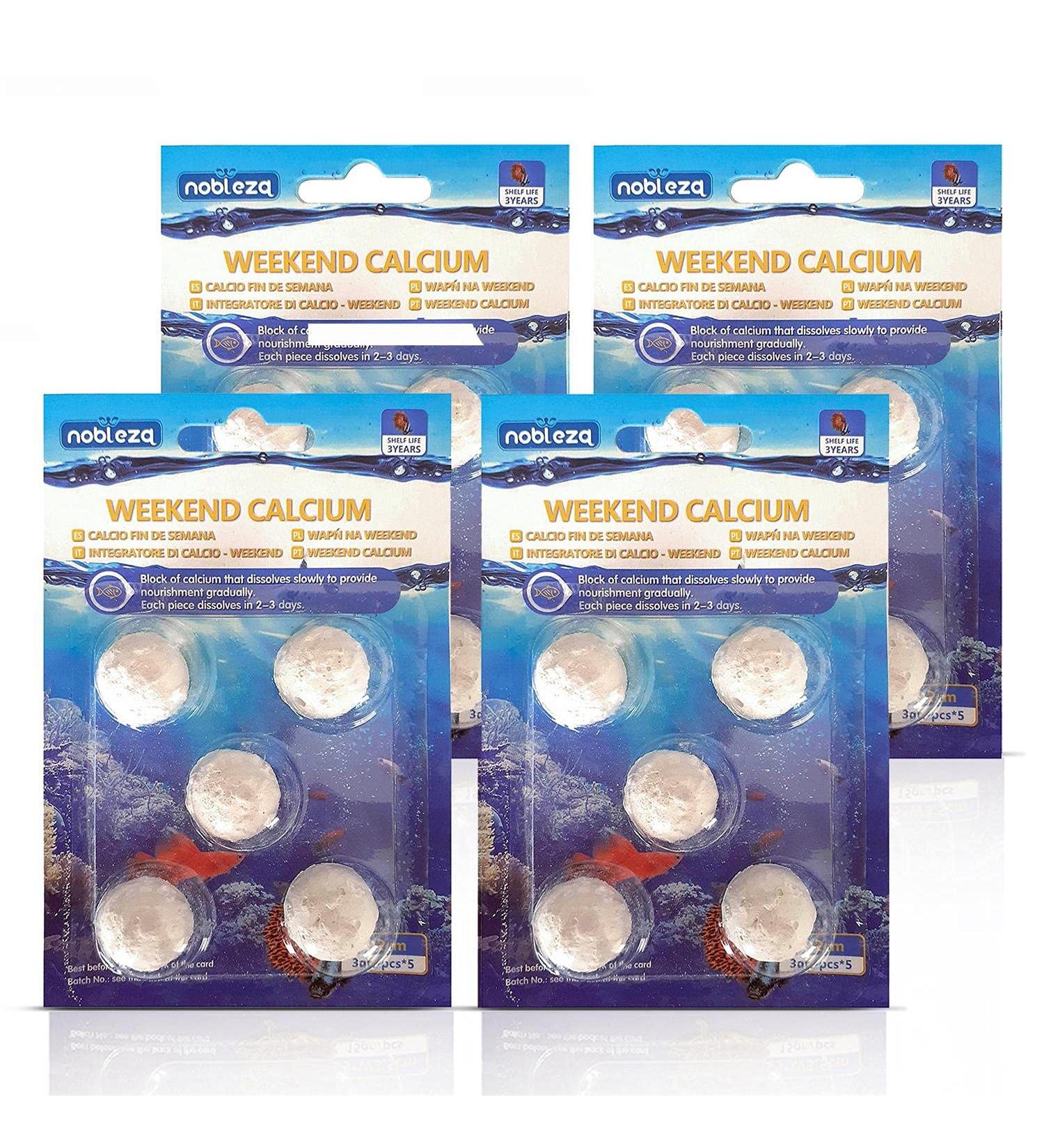 Nobleza - 3 Day Weekend Fish Food 5 pcs x 4 - Buy Online on GoSupps.com