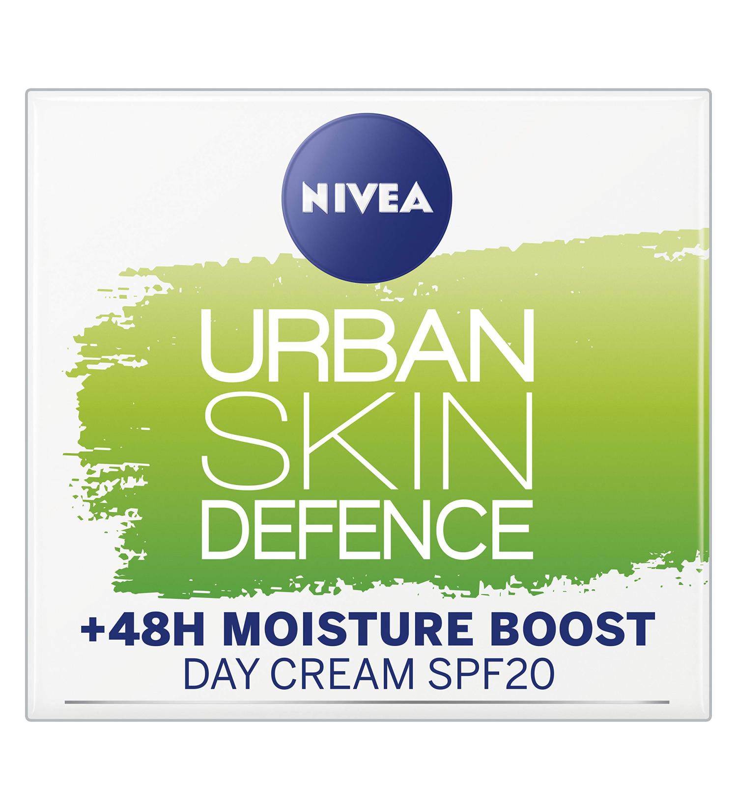 Nivea Daily Essentials Urban Skin Defence SPF 20 Day Cr me 50 ml - Buy Online on GoSupps.com