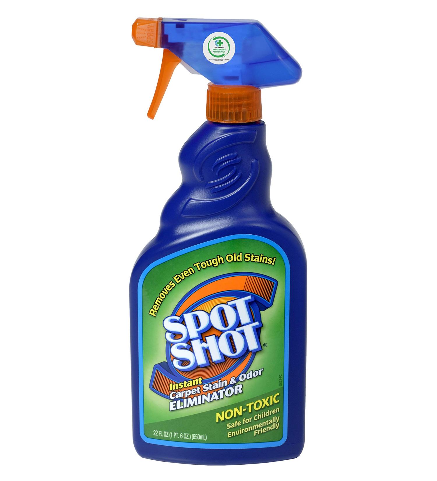 Spot Shot Instant Carpet Stain & Odor Eliminator 22 OZ Non-Aerosol Trigger