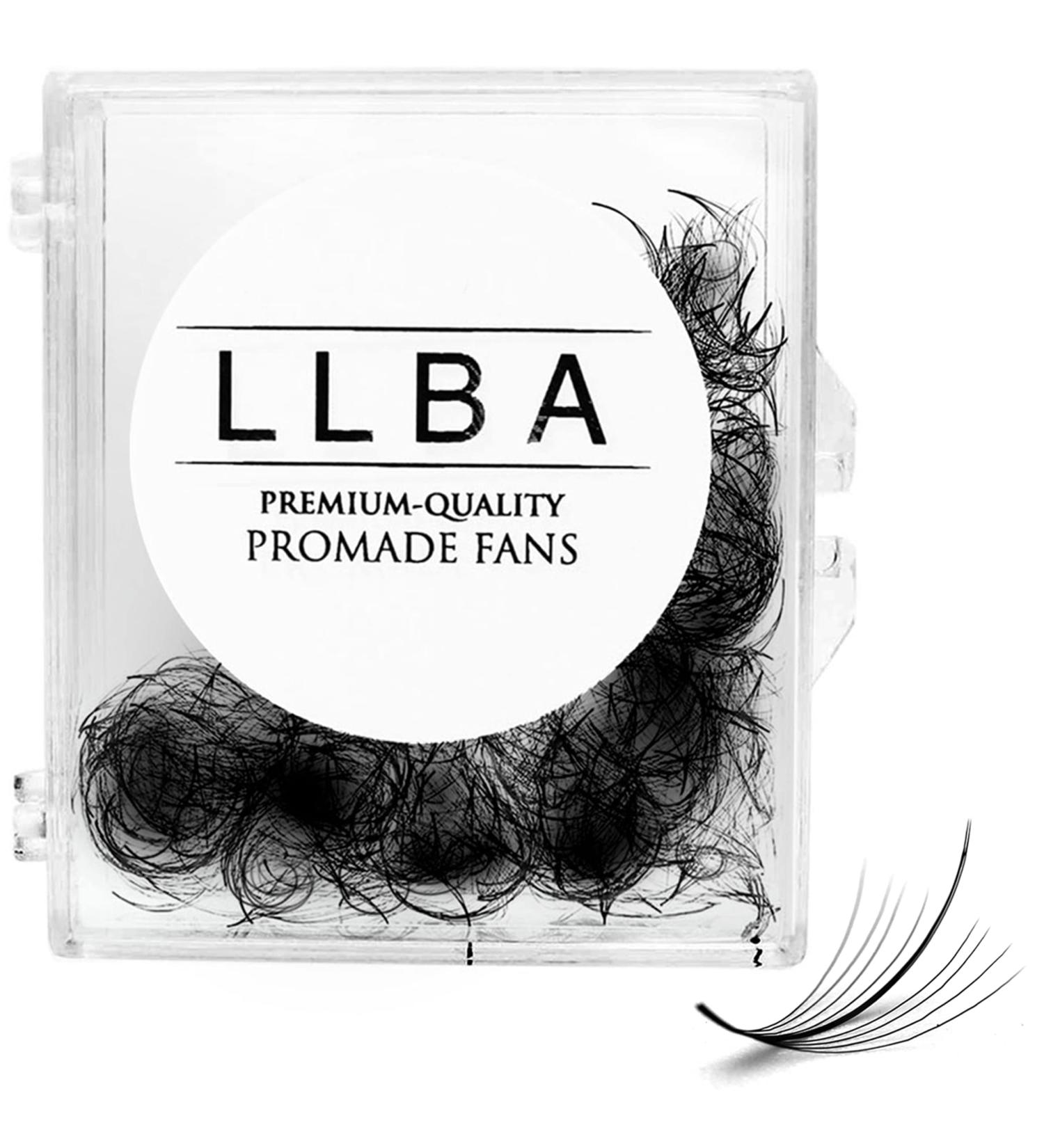 LLBA 9D 0.05 Handmade Wispy Lash Extensions | 100% Volume Fans | C Cc D Curls | 9-17mm Length | Long-Lasting | Easy Application | C 10mm - Buy Online on GoSupps.com
