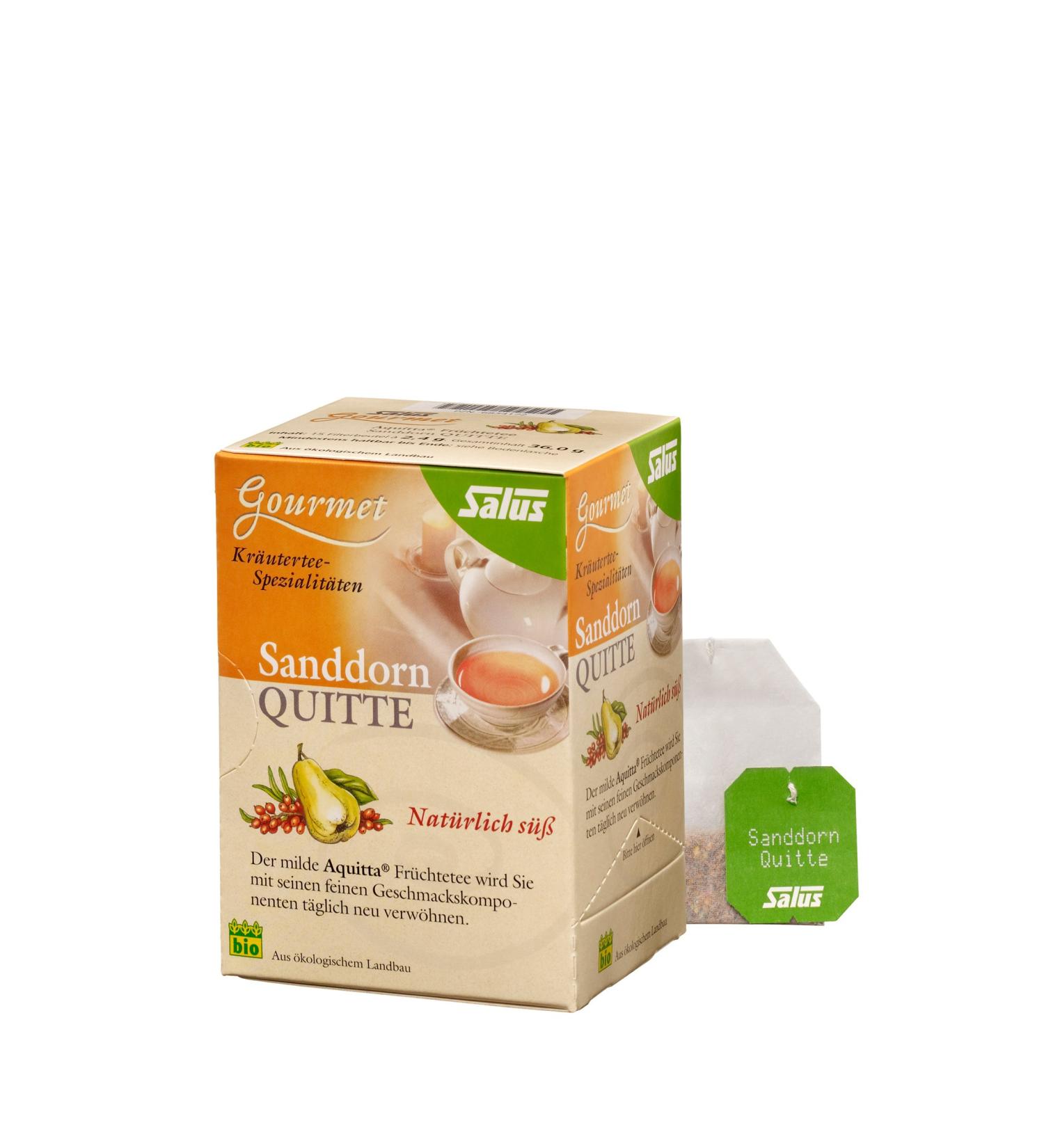 Salus Salus Sanddorn Quitte Aquitta Pack of 3 boxes of 36g