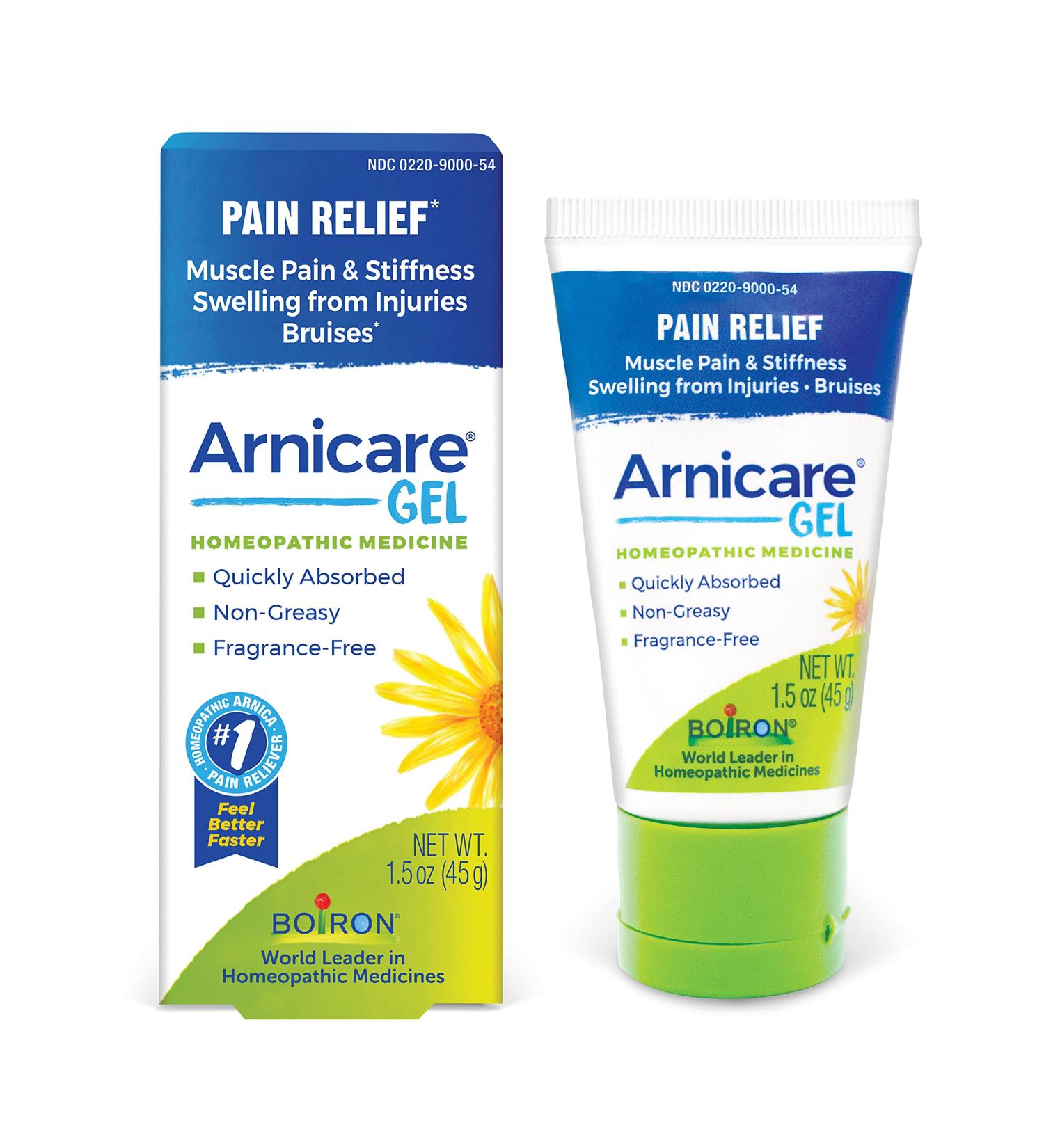 Boiron Arnicare Gel - 1.5 Ounce Topical Pain Relief (1 Pack) - Buy Online on GoSupps.com